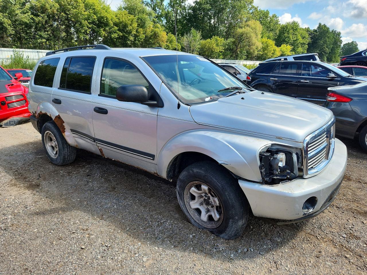2005 Dodge Durango St Silver vin: 1D4HB38NX5F586065