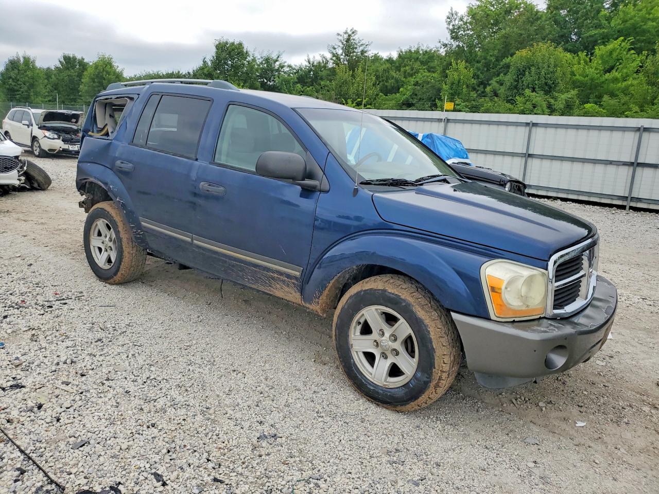 2006 Dodge Durango Slt Blue vin: 1D4HB48216F133580