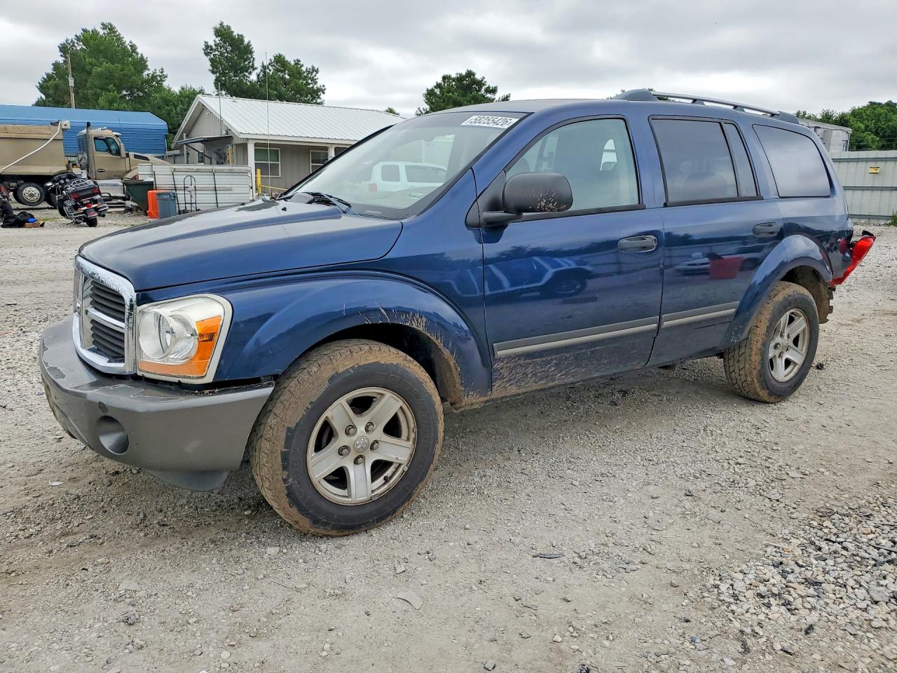 2006 Dodge Durango Slt Blue vin: 1D4HB48216F133580
