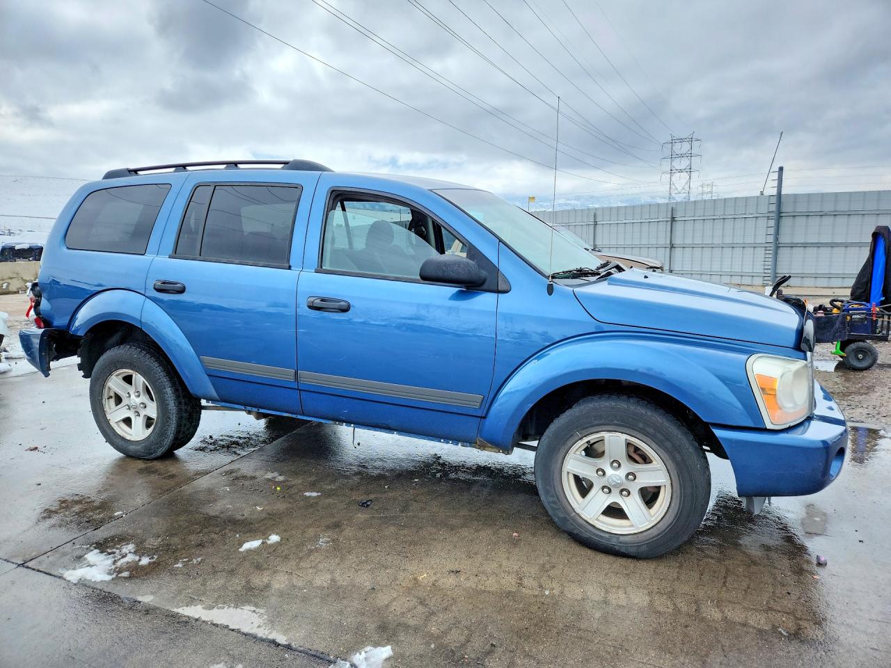 2006 Dodge Durango Slt Blue vin: 1D4HB48276F103550