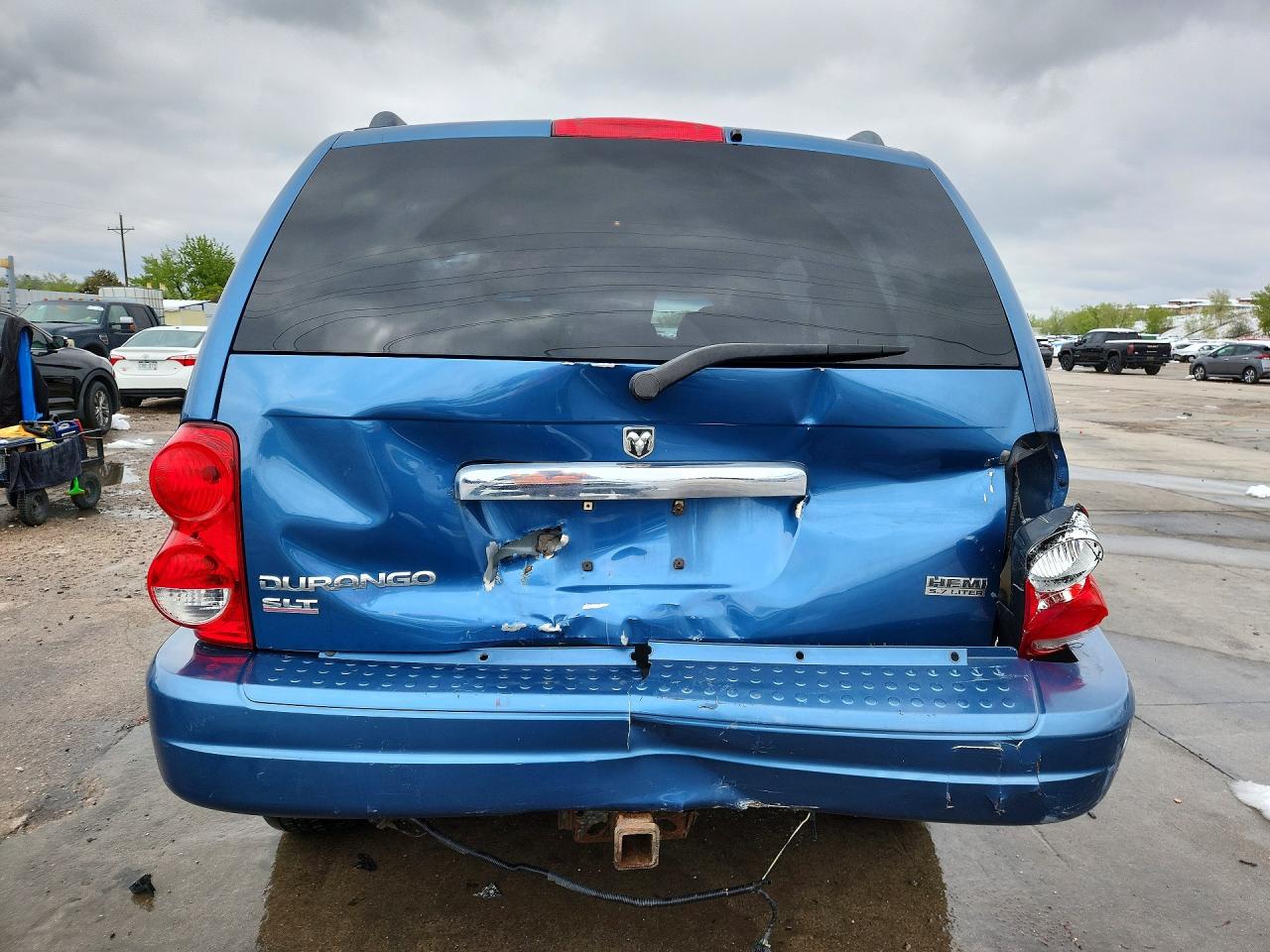 2006 Dodge Durango Slt Blue vin: 1D4HB48276F103550