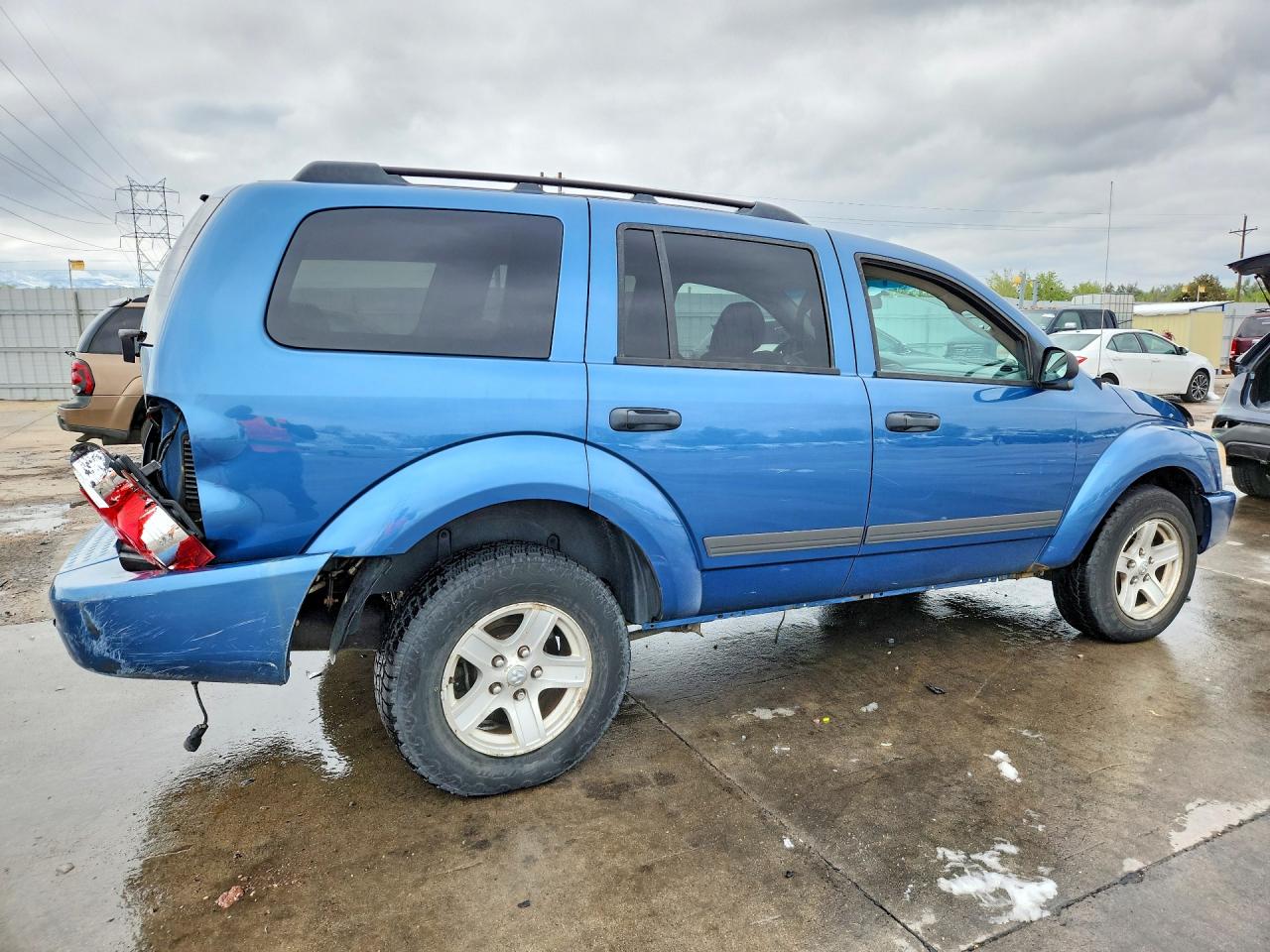 2006 Dodge Durango Slt Blue vin: 1D4HB48276F103550