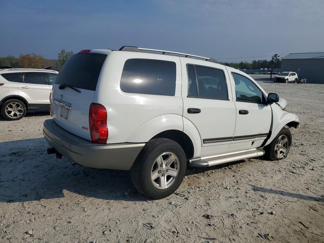 2006 Dodge Durango Slt White vin: 1D4HB482X6F109987