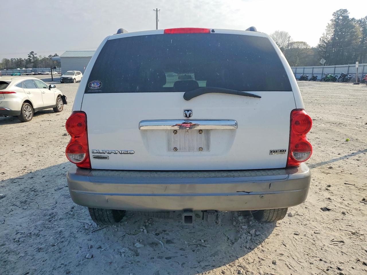 2006 Dodge Durango Slt White vin: 1D4HB482X6F109987