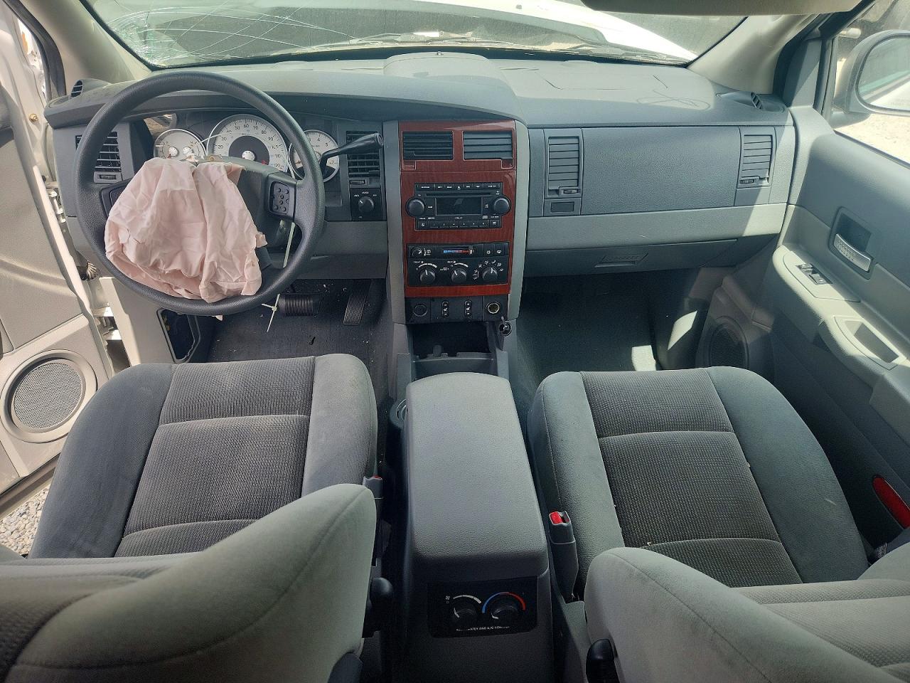 2006 Dodge Durango Slt White vin: 1D4HB482X6F109987
