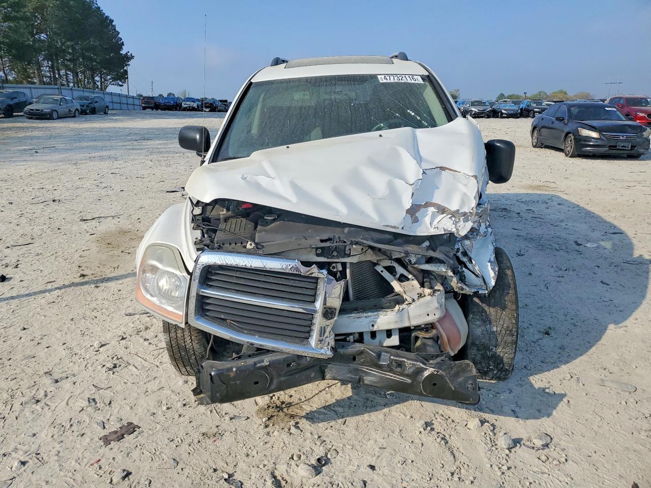 2006 Dodge Durango Slt White vin: 1D4HB482X6F109987