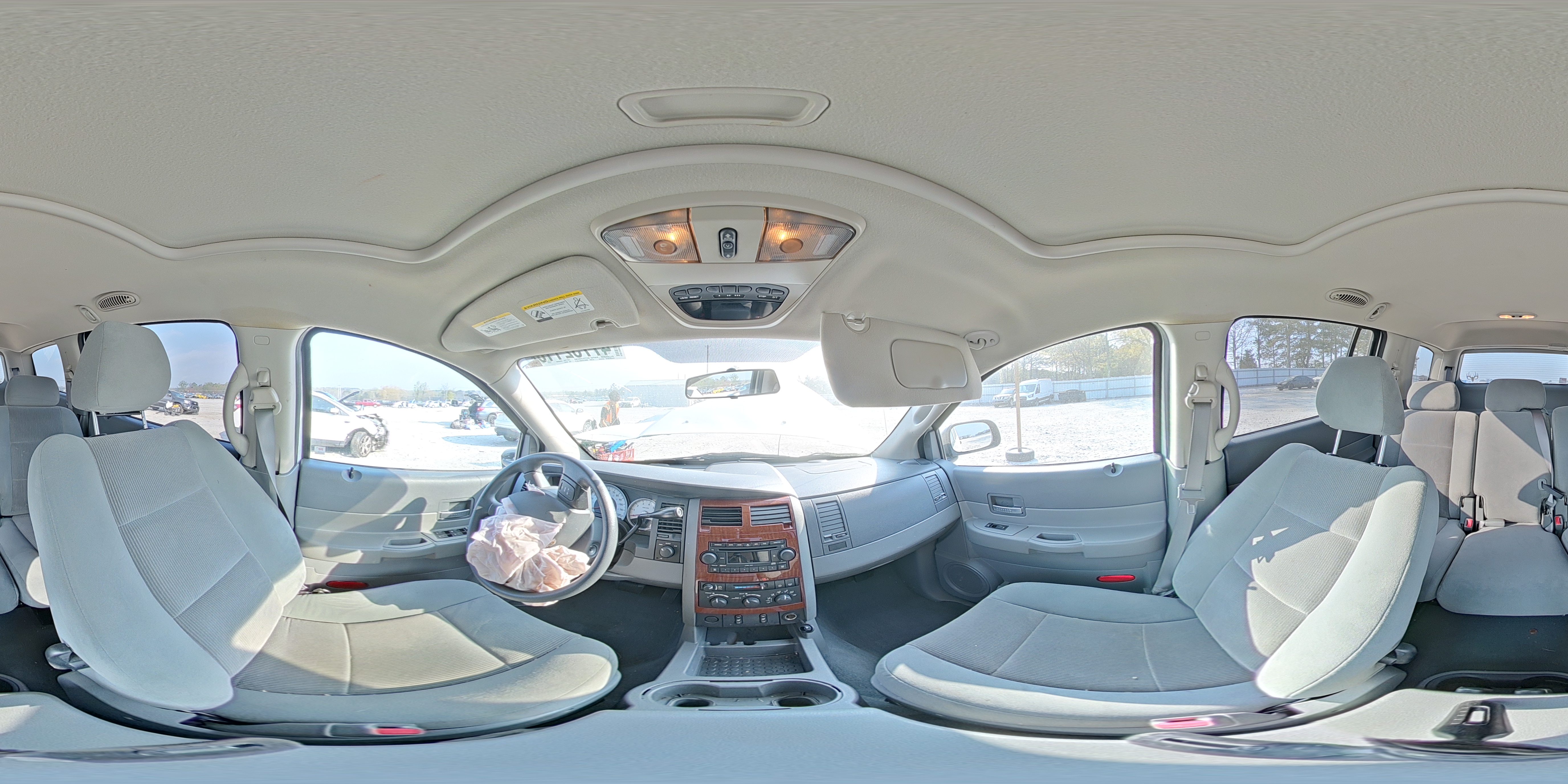 2006 Dodge Durango Slt White vin: 1D4HB482X6F109987