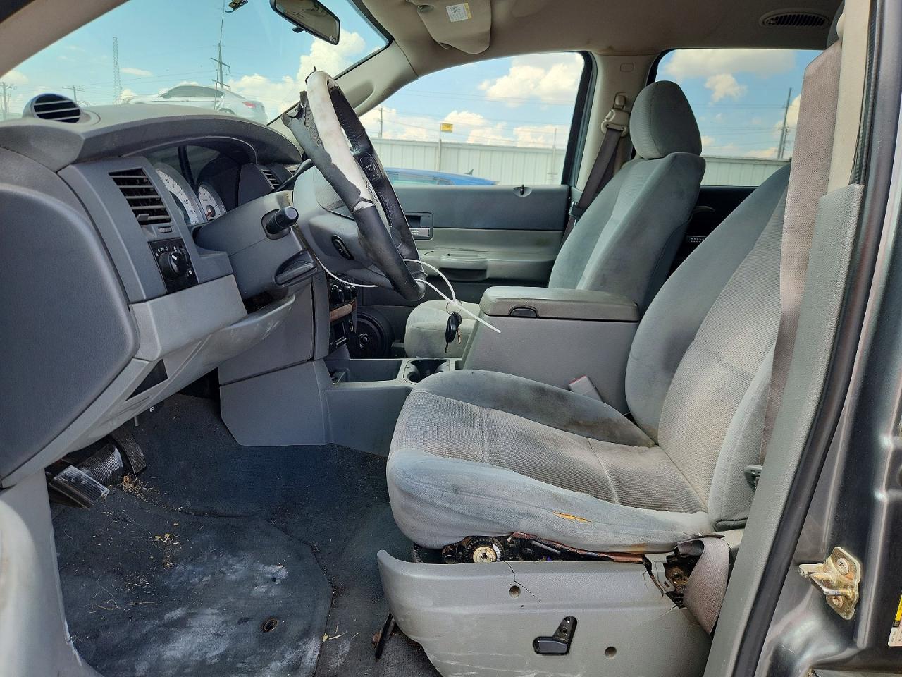 2005 Dodge Durango Slt Серый vin: 1D4HB48D05F513445