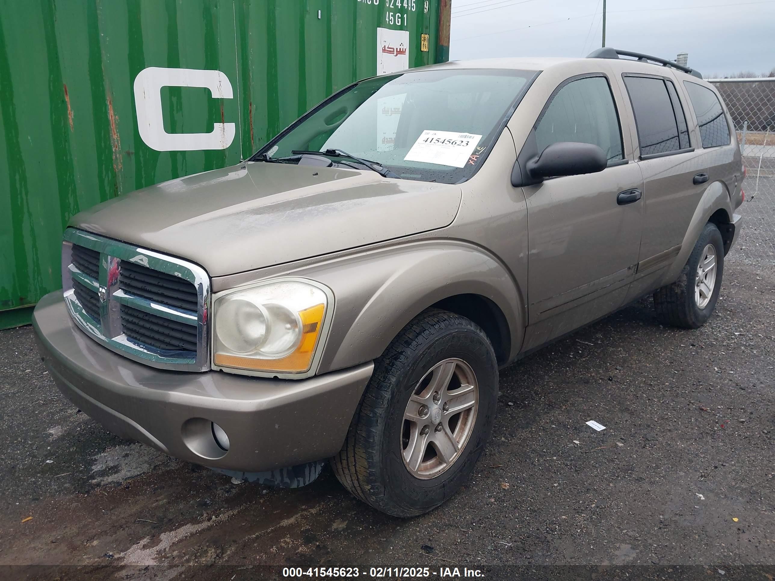 2004 Dodge Durango Slt Beige vin: 1D4HB48D14F177559