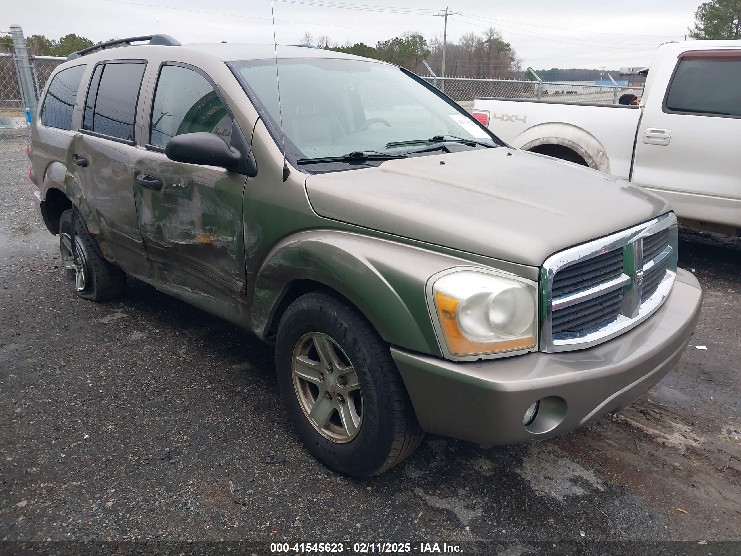 2004 Dodge Durango Slt Beige vin: 1D4HB48D14F177559