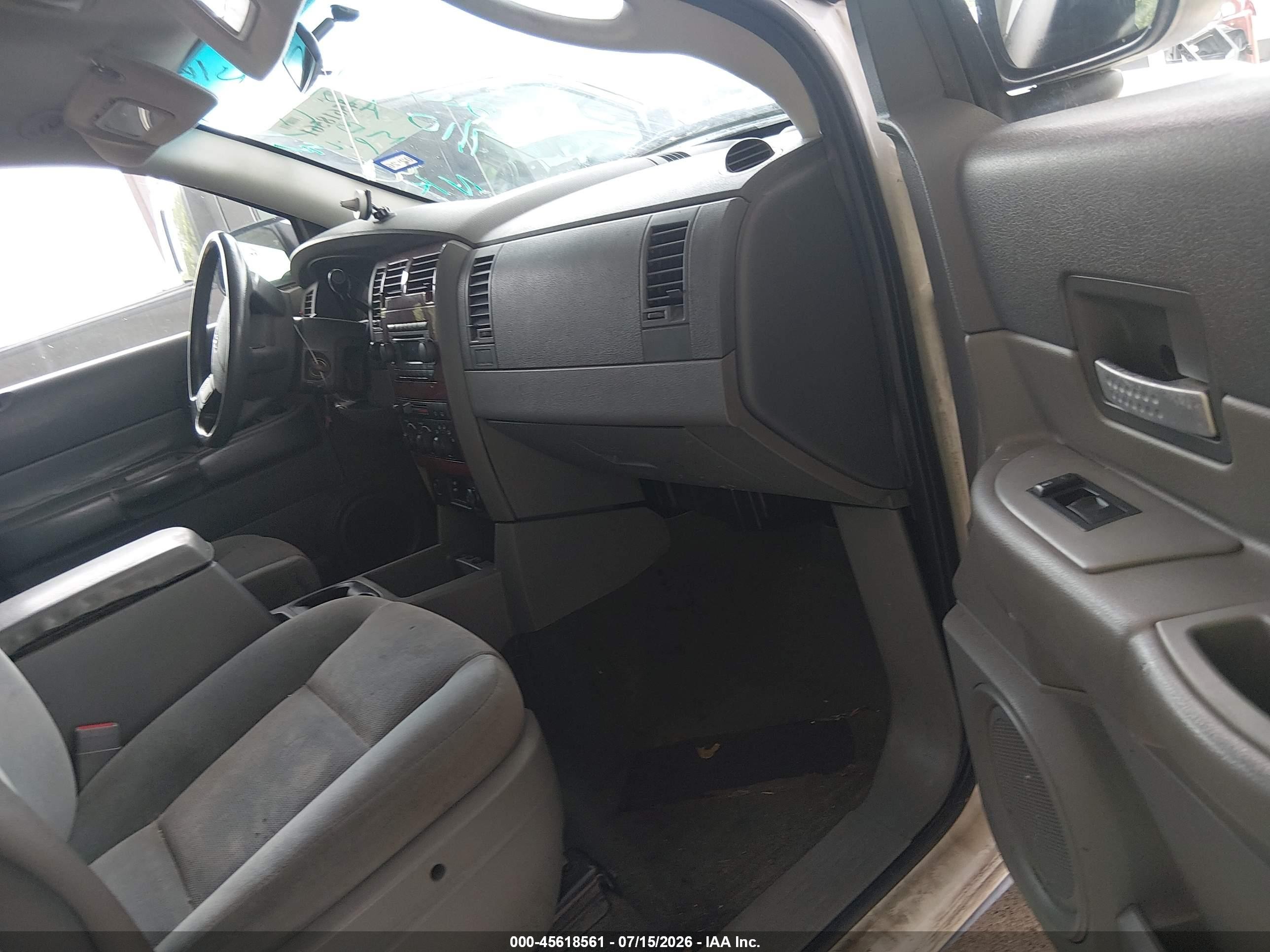 2004 Dodge Durango Slt White vin: 1D4HB48D14F208468