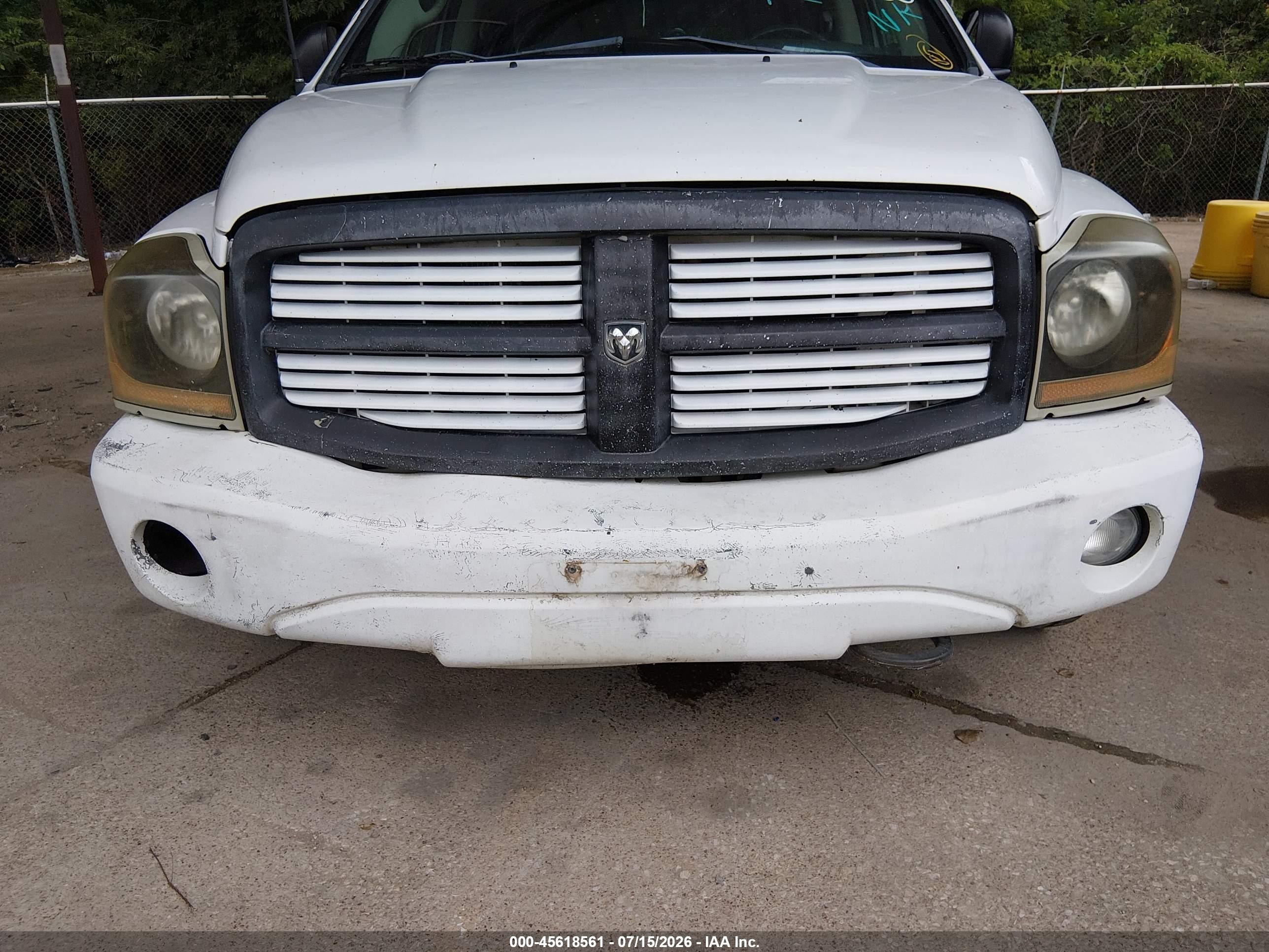 2004 Dodge Durango Slt White vin: 1D4HB48D14F208468