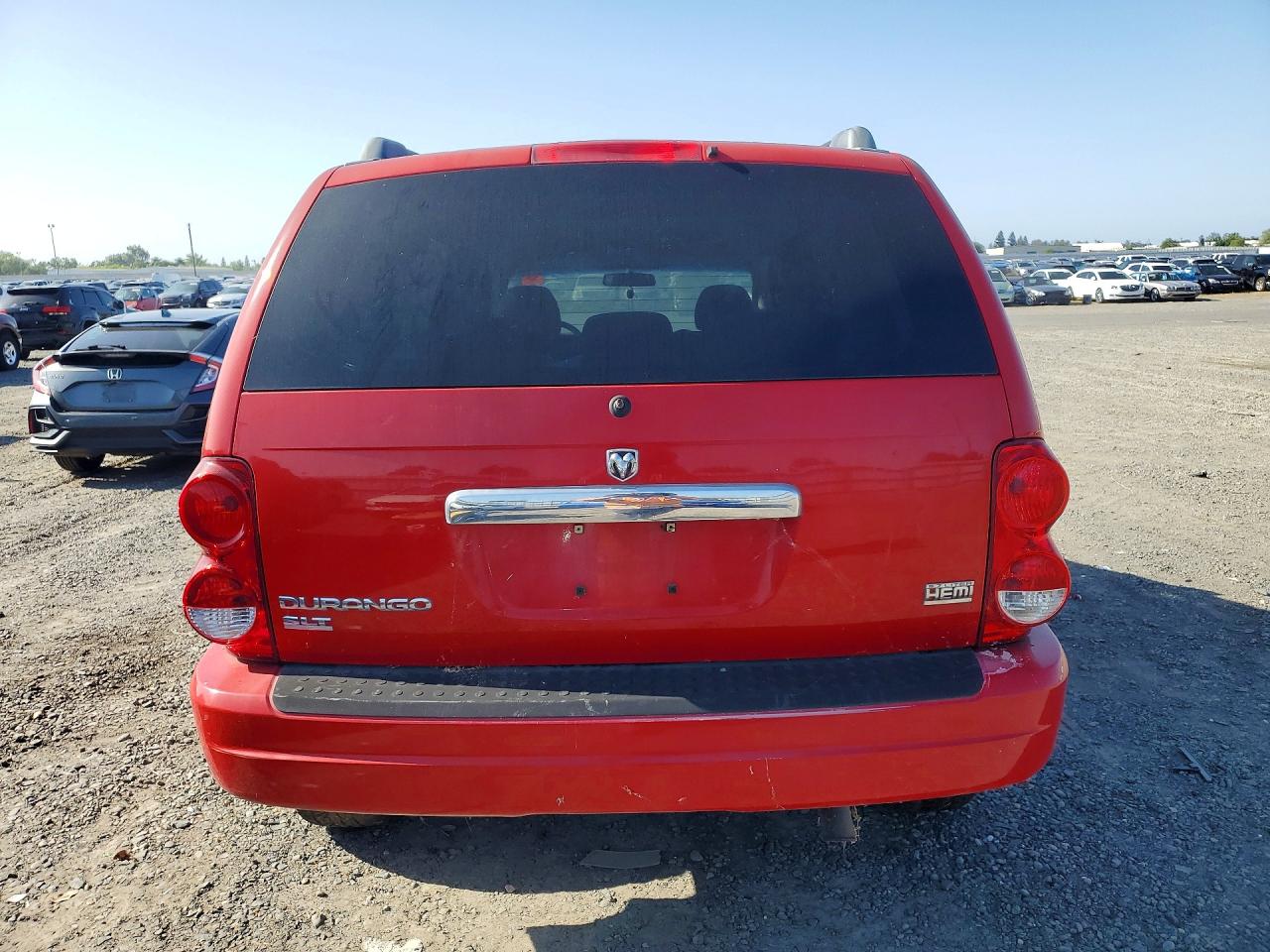 2005 Dodge Durango Slt Red vin: 1D4HB48D25F556099