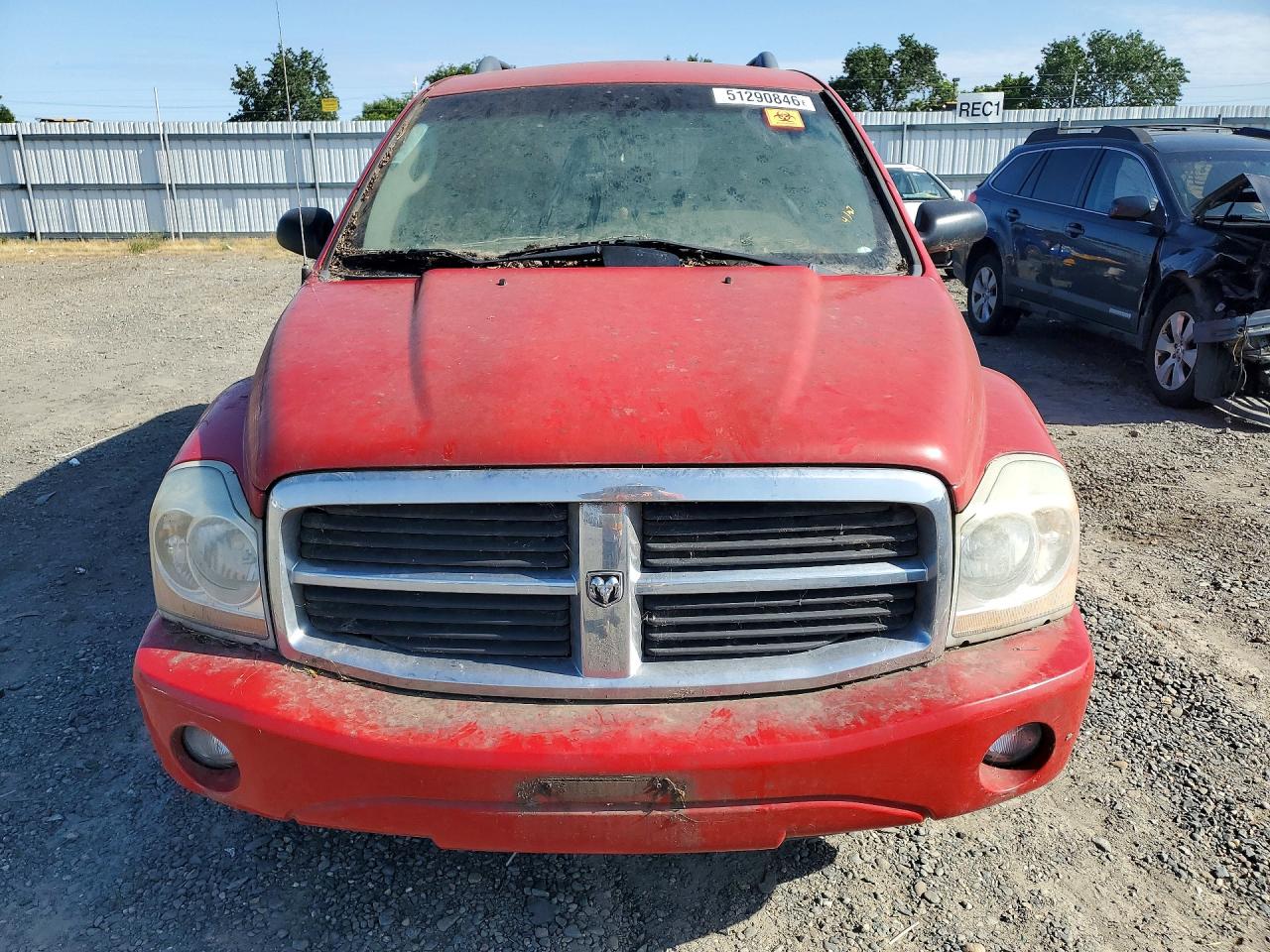 2005 Dodge Durango Slt Red vin: 1D4HB48D25F556099