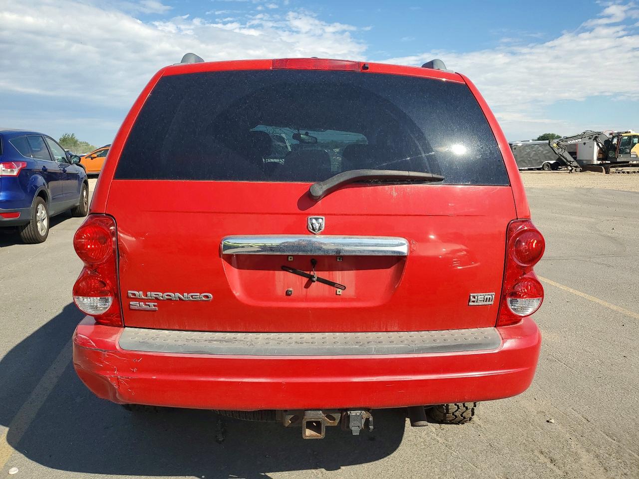 2004 Dodge Durango Slt Red vin: 1D4HB48D44F119171