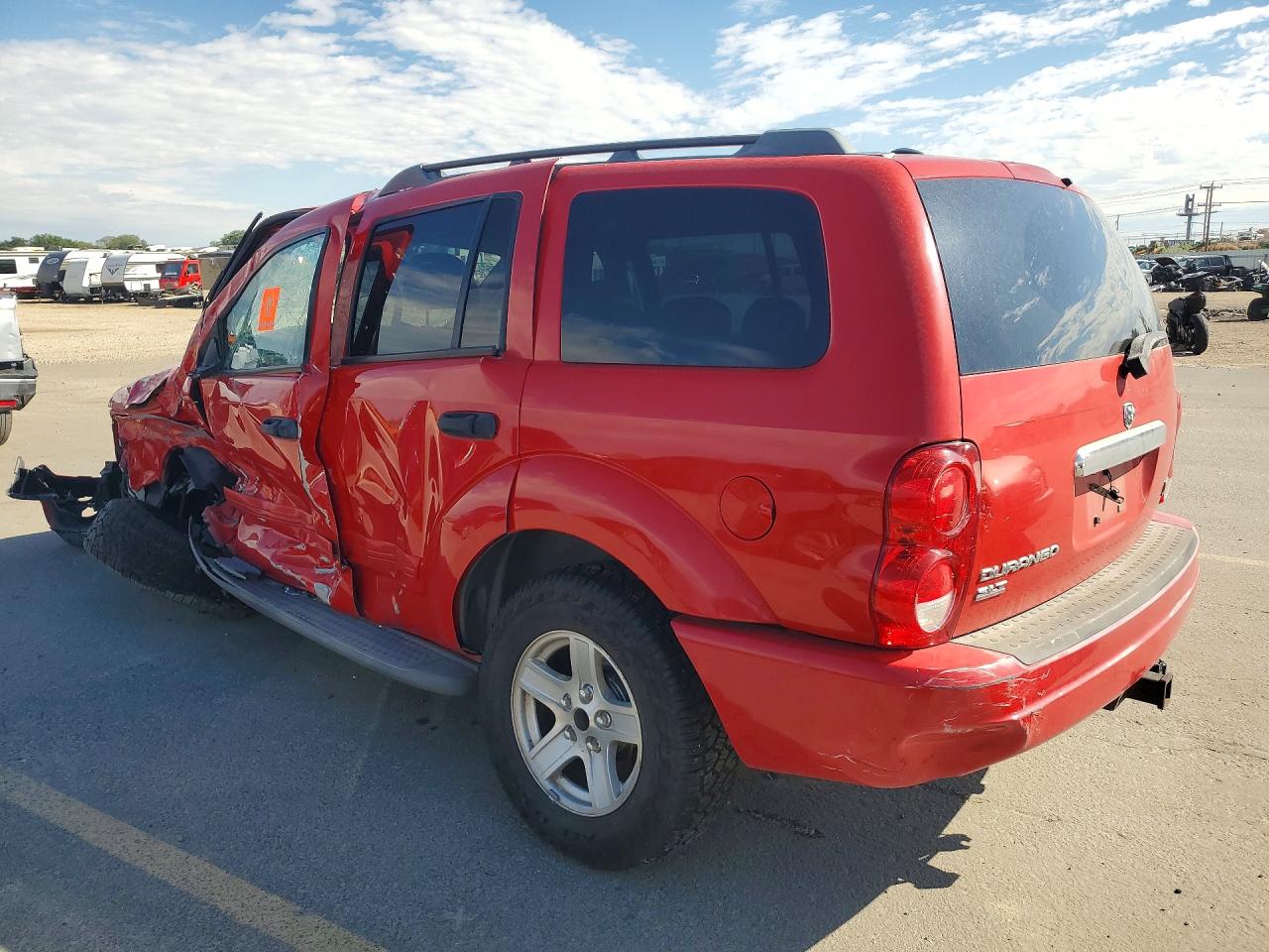 2004 Dodge Durango Slt Red vin: 1D4HB48D44F119171