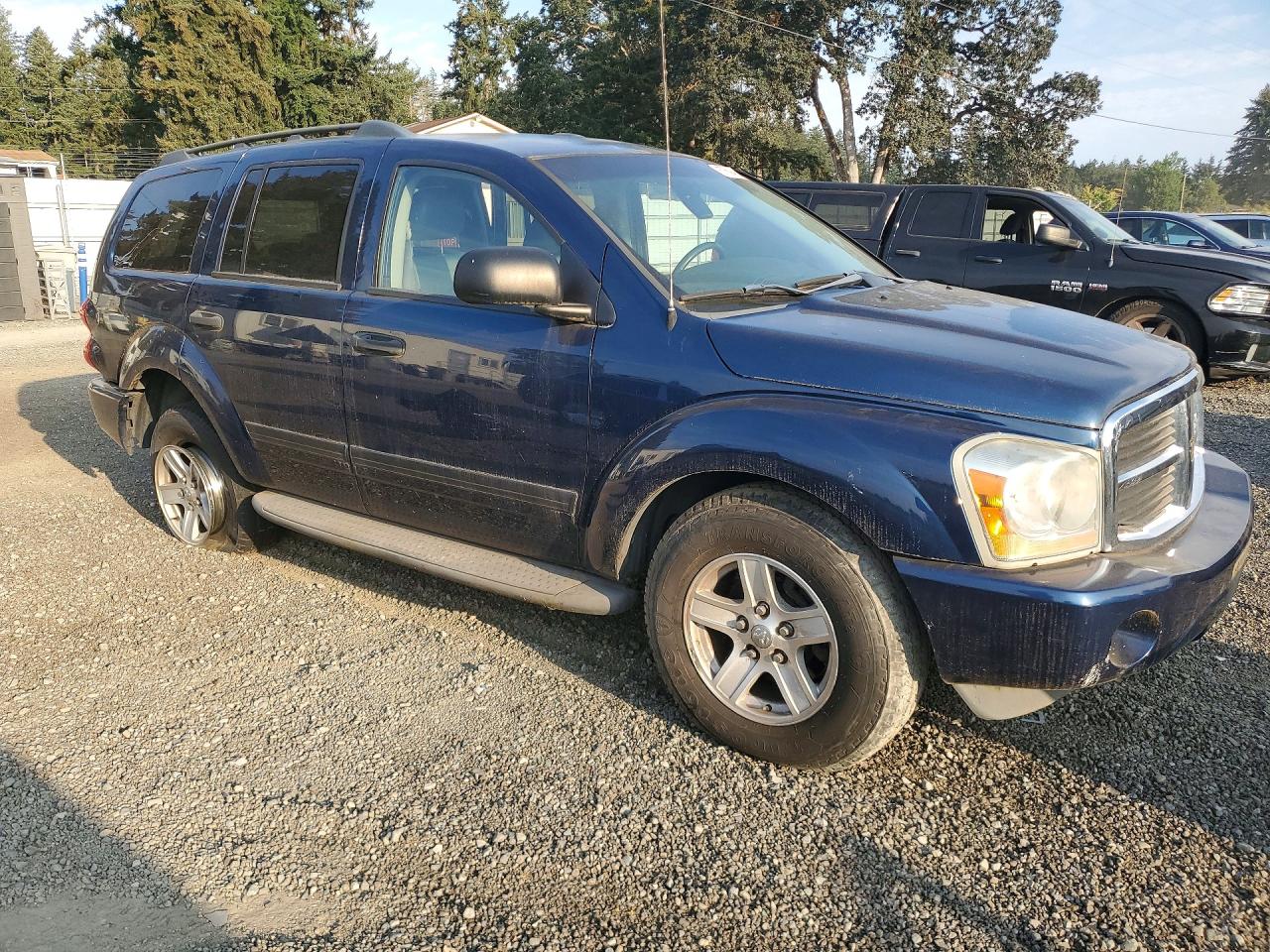 2005 Dodge Durango Slt Blue vin: 1D4HB48D45F505672