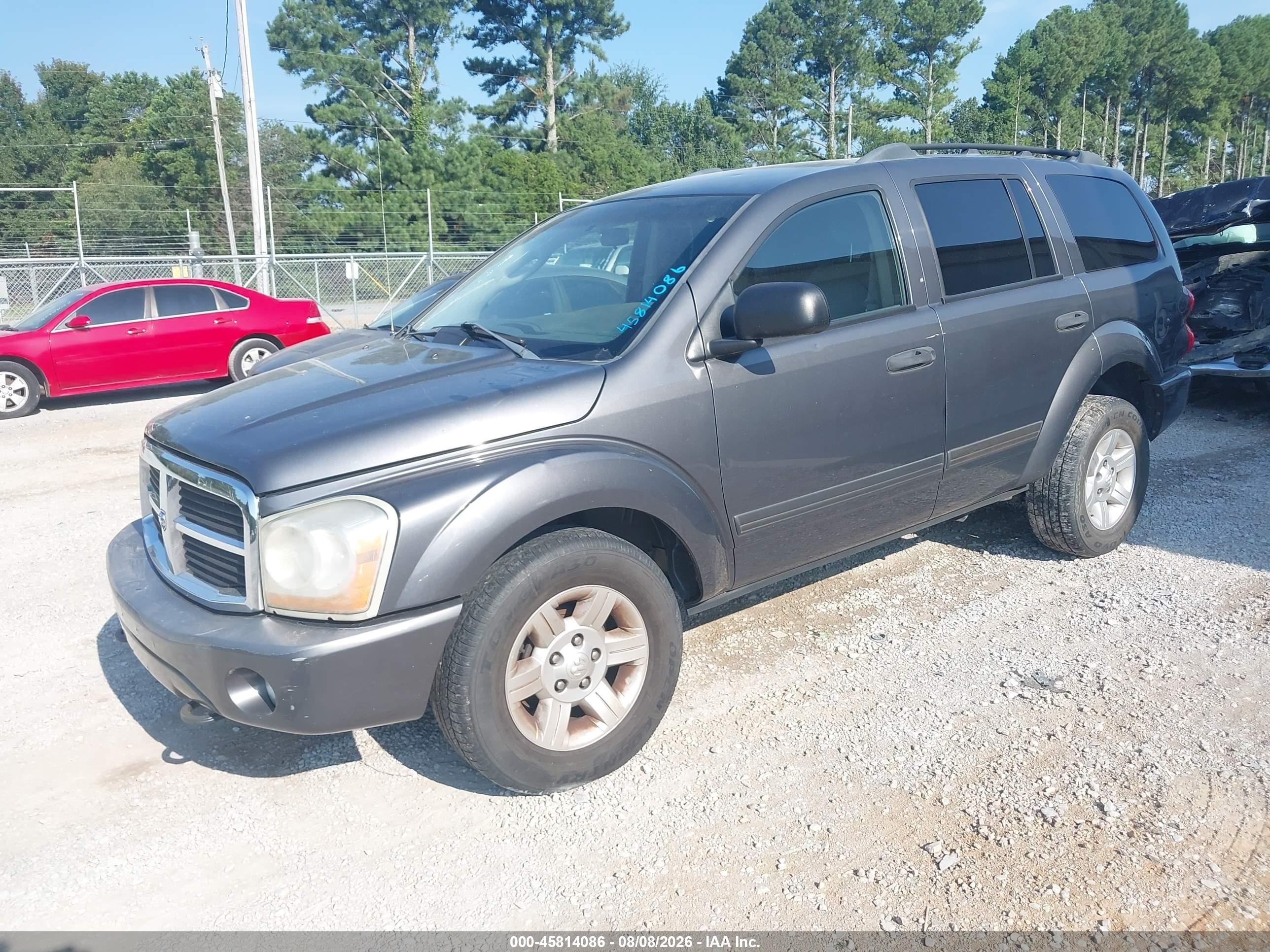 2004 Dodge Durango Slt Gray vin: 1D4HB48D64F190761