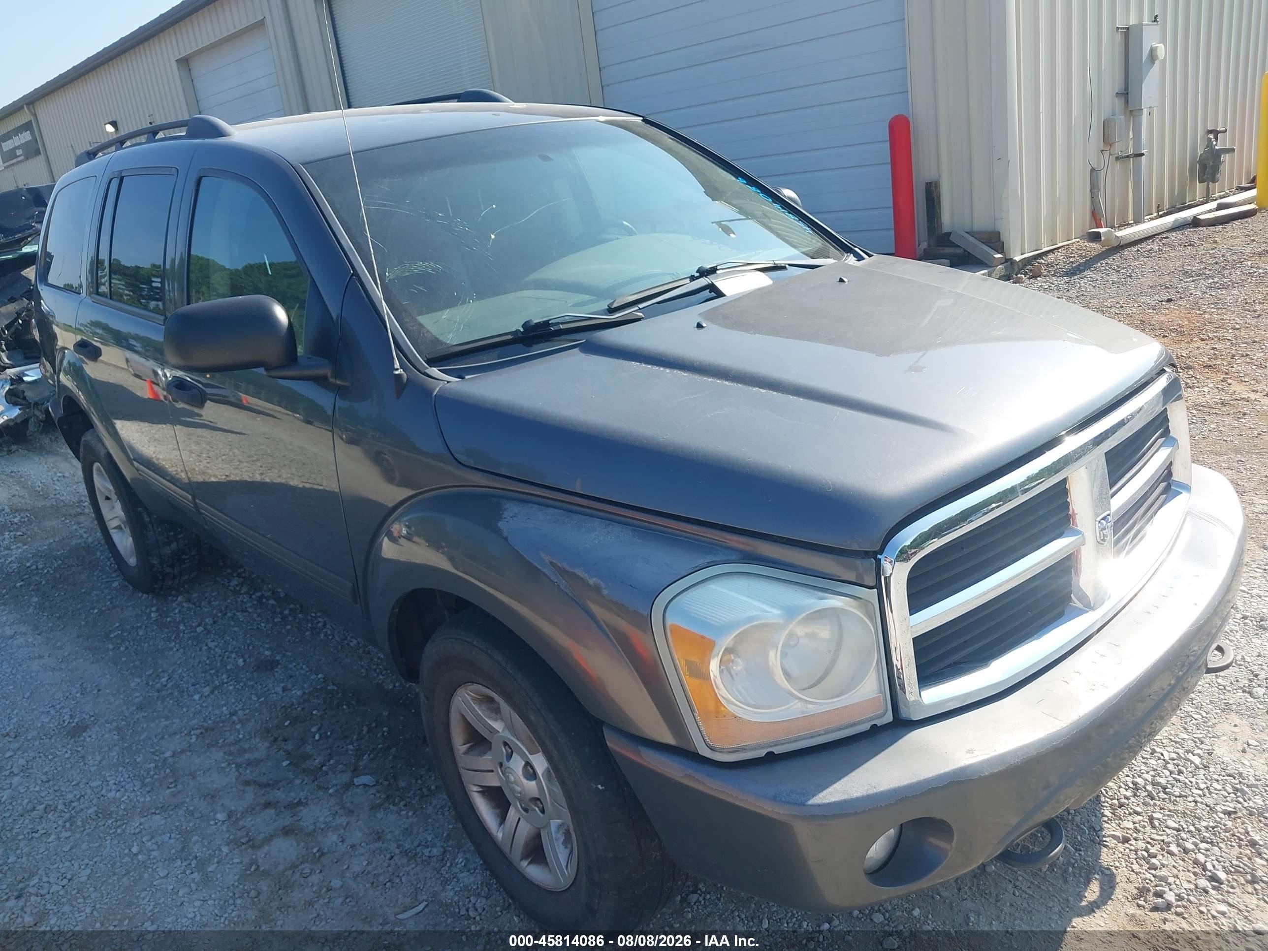 2004 Dodge Durango Slt Gray vin: 1D4HB48D64F190761