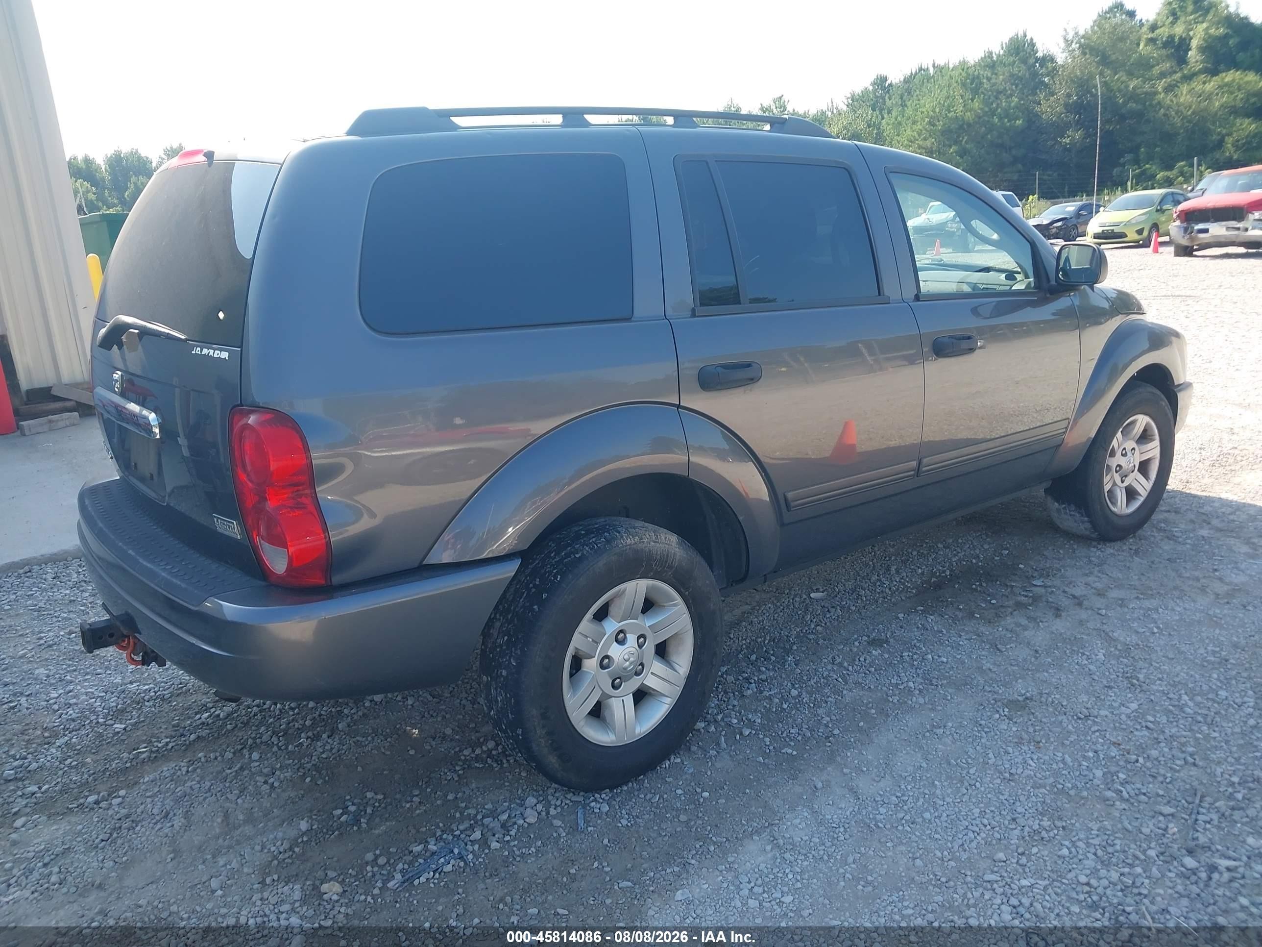 2004 Dodge Durango Slt Gray vin: 1D4HB48D64F190761