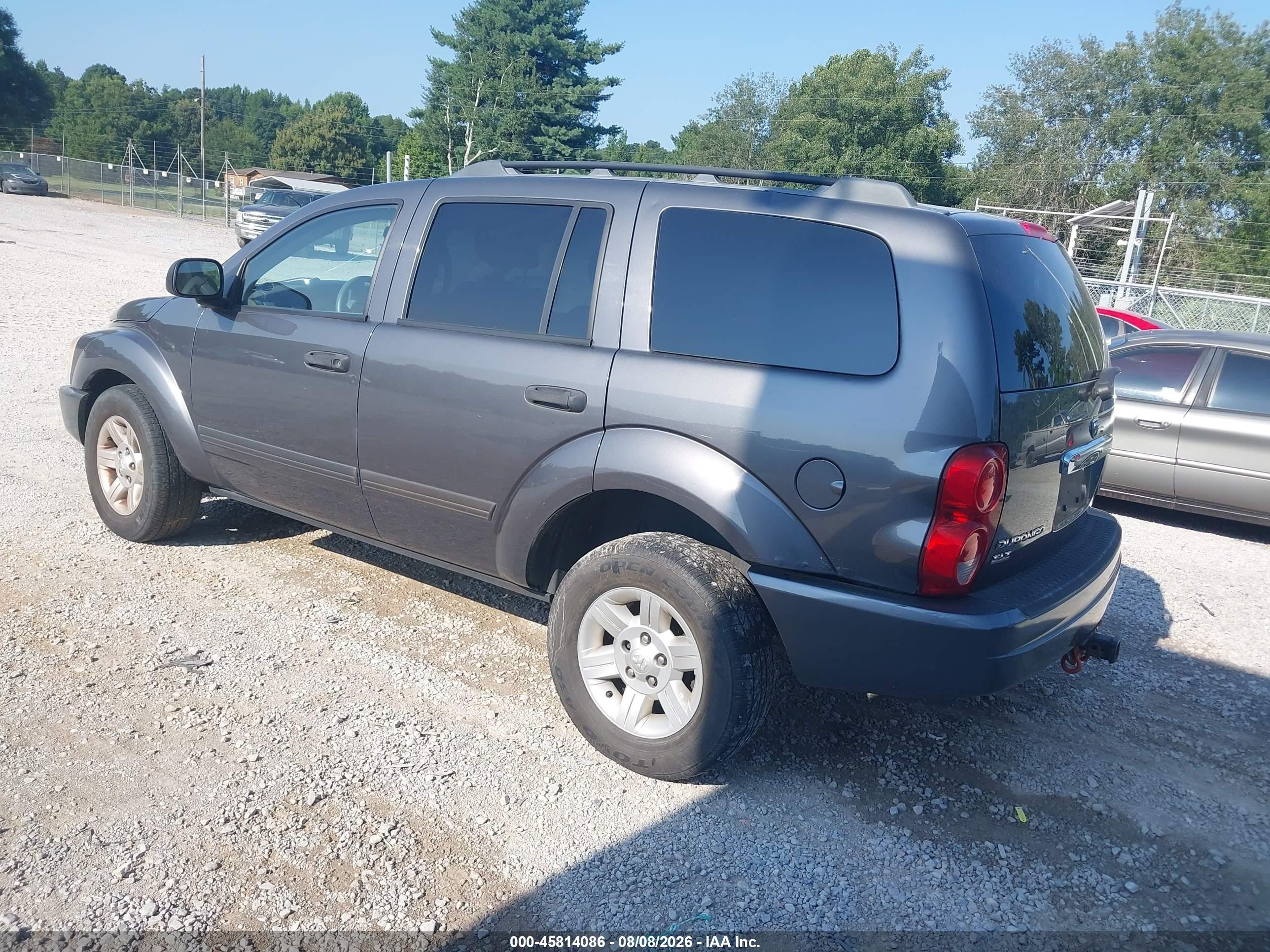 2004 Dodge Durango Slt Gray vin: 1D4HB48D64F190761