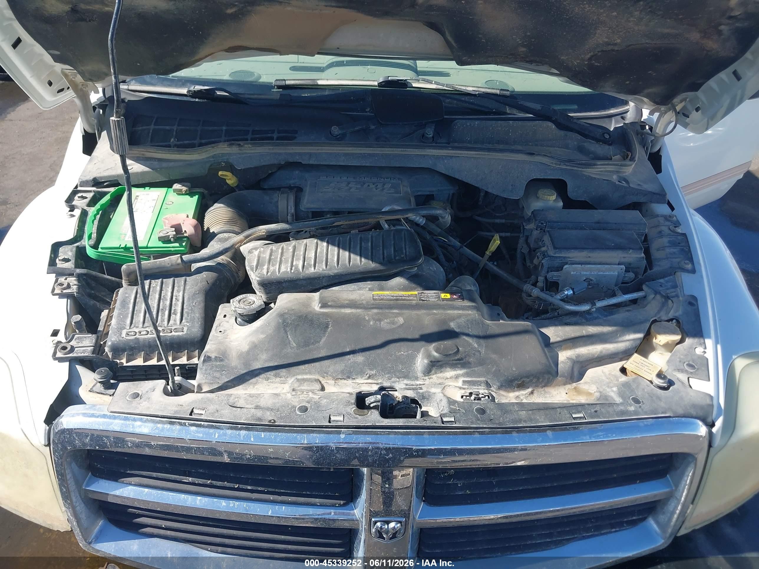2004 Dodge Durango Slt White vin: 1D4HB48D74F133372