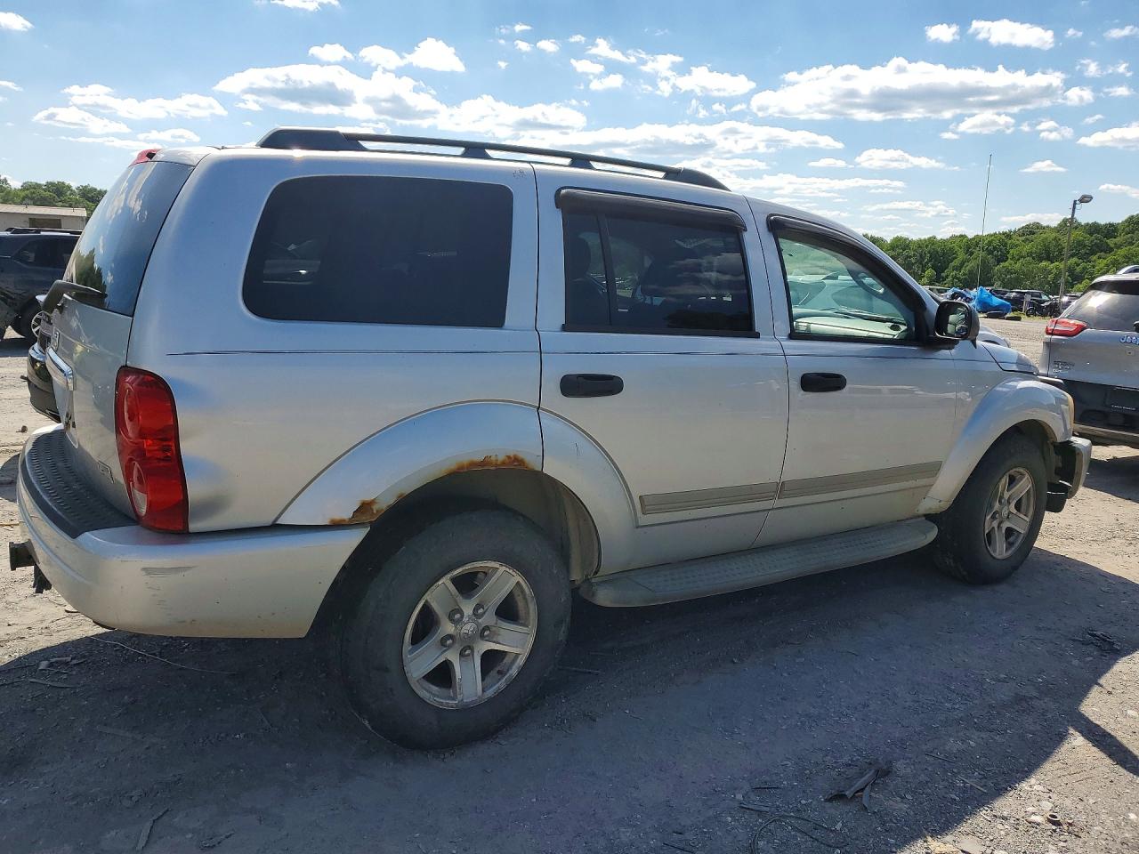 2005 Dodge Durango Slt Silver vin: 1D4HB48D75F556048