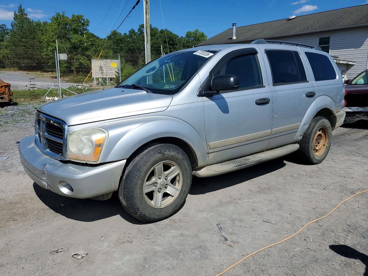 2005 Dodge Durango Slt Серебряный vin: 1D4HB48D75F556048