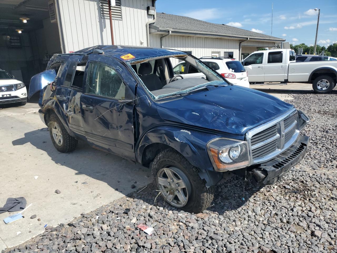 2005 Dodge Durango Slt Blue vin: 1D4HB48D75F572721