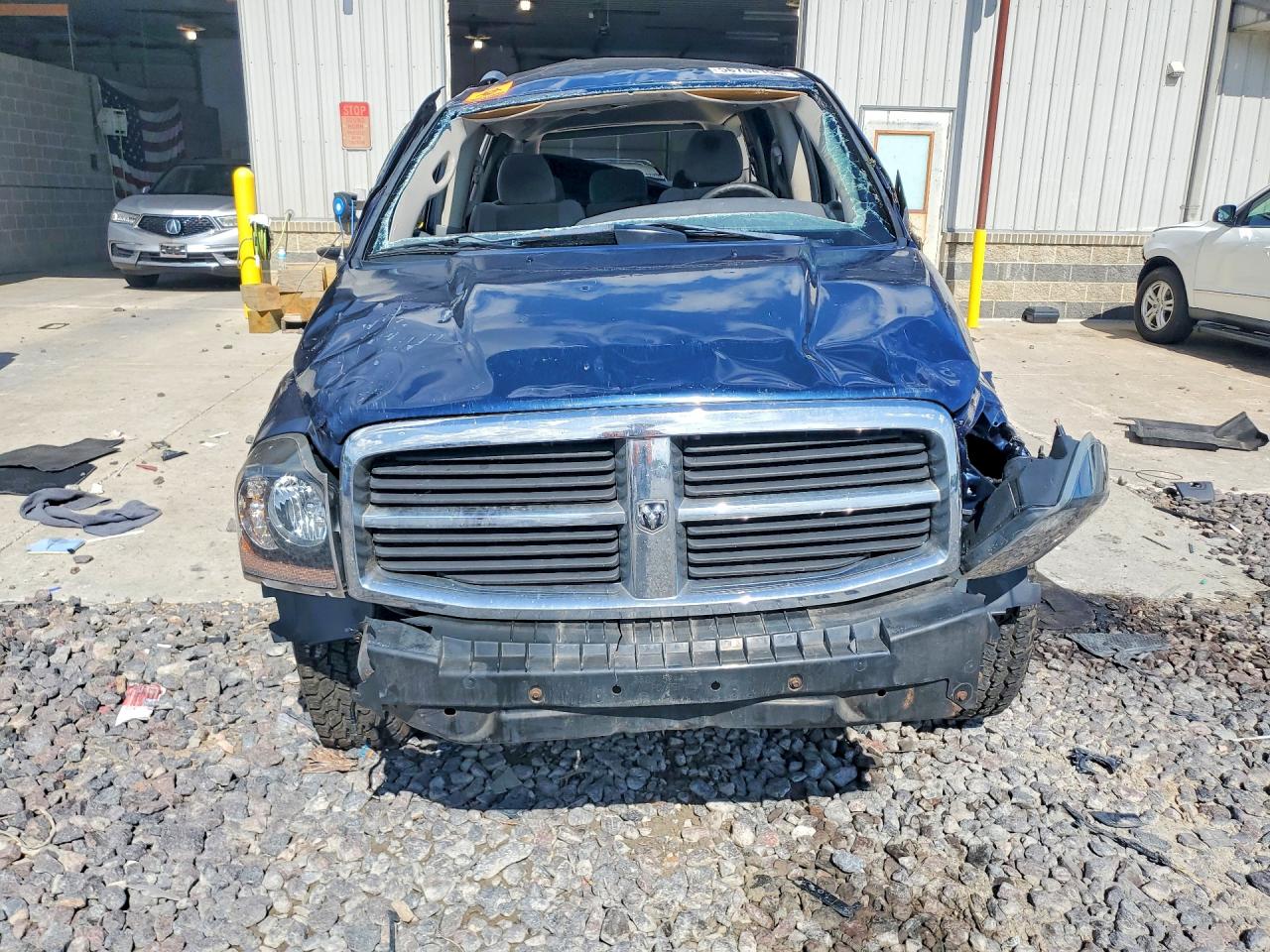 2005 Dodge Durango Slt Blue vin: 1D4HB48D75F572721