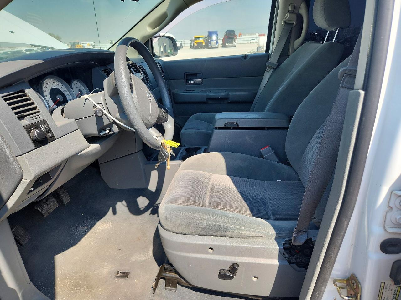 2005 Dodge Durango Slt White vin: 1D4HB48D75F593617