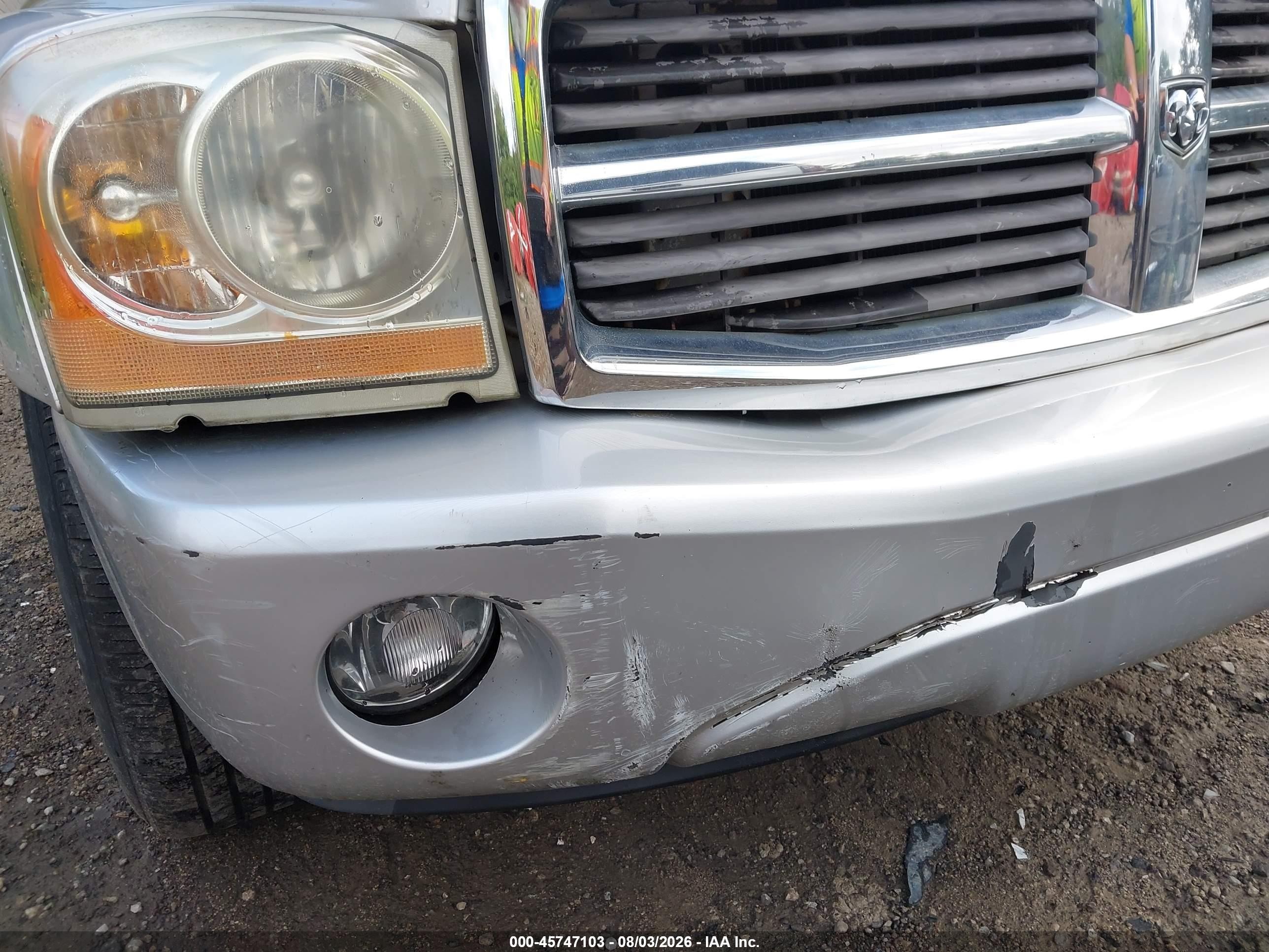 2006 Dodge Durango Slt Серебряный vin: 1D4HB48N26F103935