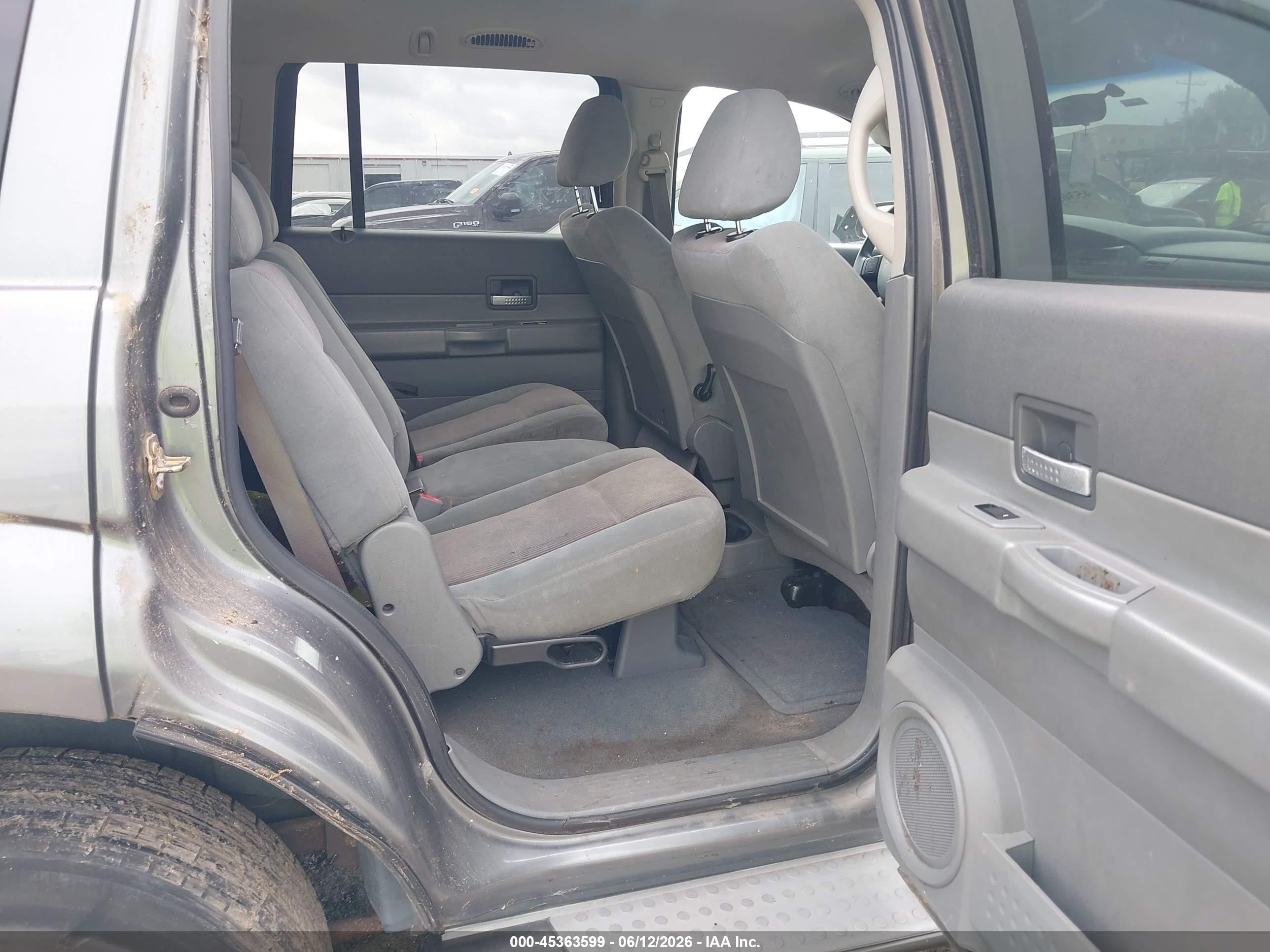 2006 Dodge Durango Slt Gray vin: 1D4HB48N26F164329