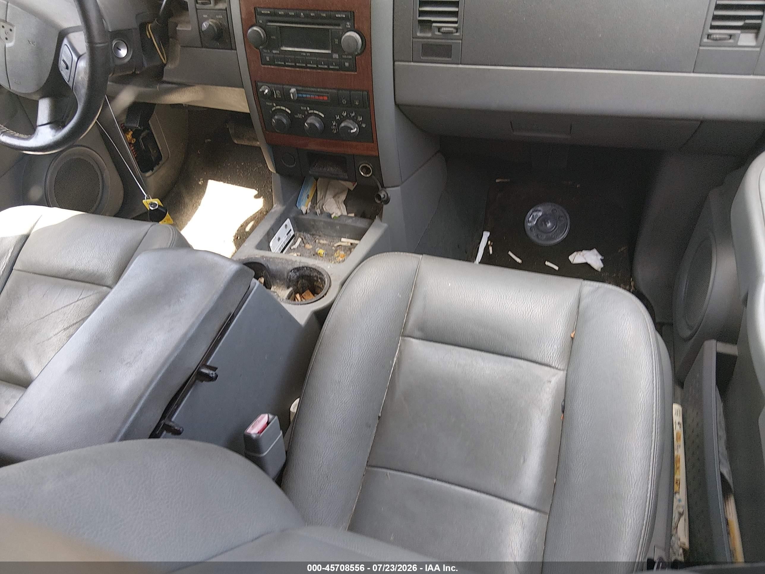2006 Dodge Durango Slt Silver vin: 1D4HB48N26F186878