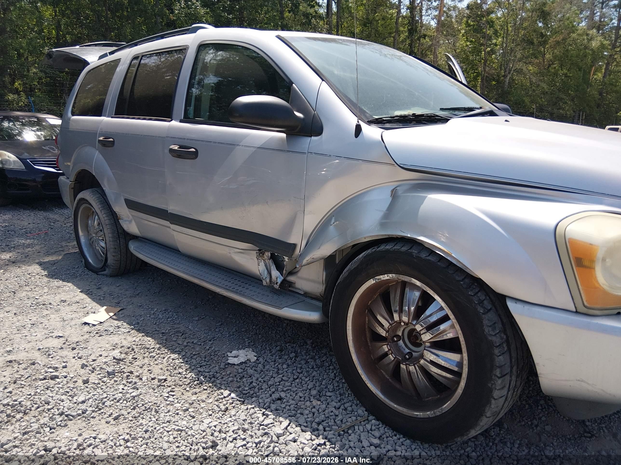 2006 Dodge Durango Slt Silver vin: 1D4HB48N26F186878