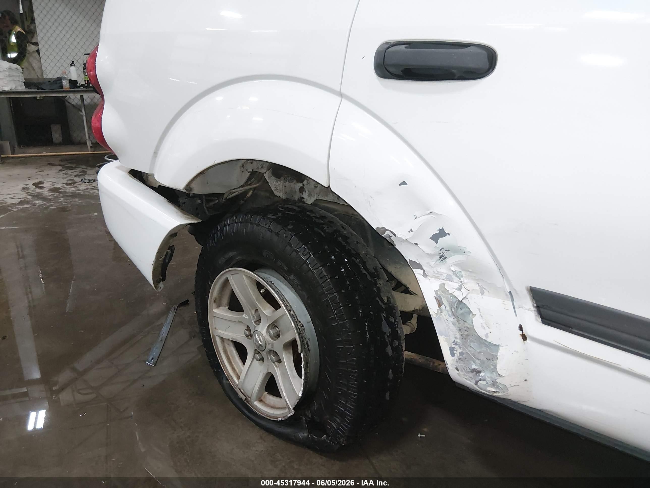 2006 Dodge Durango Slt White vin: 1D4HB48N36F136507