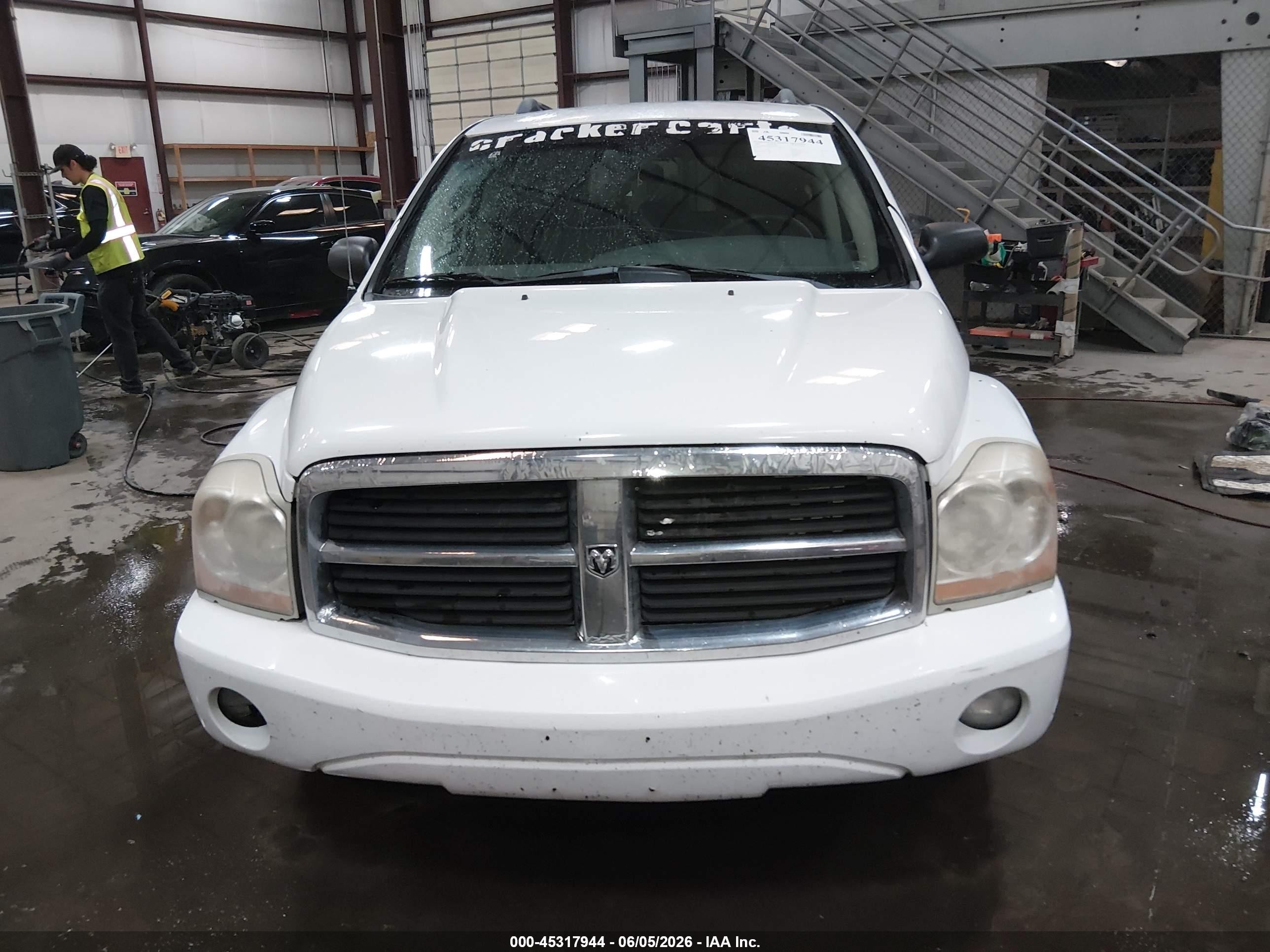 2006 Dodge Durango Slt White vin: 1D4HB48N36F136507