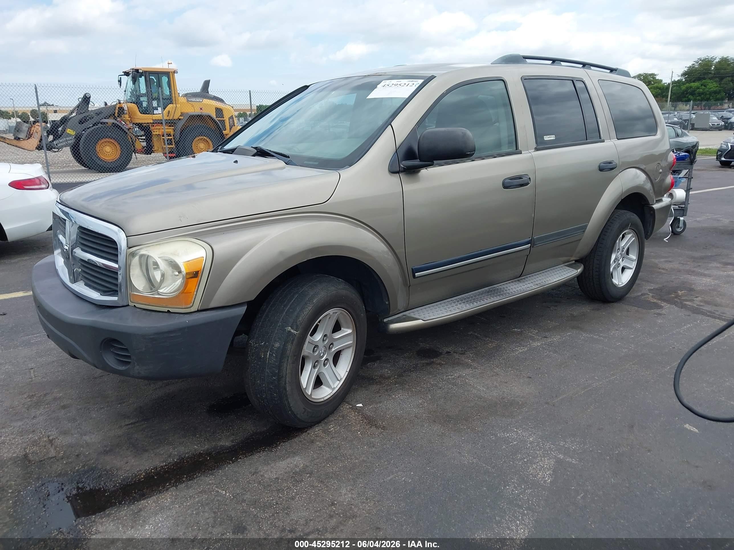2006 Dodge Durango Slt Tan vin: 1D4HB48N46F167958