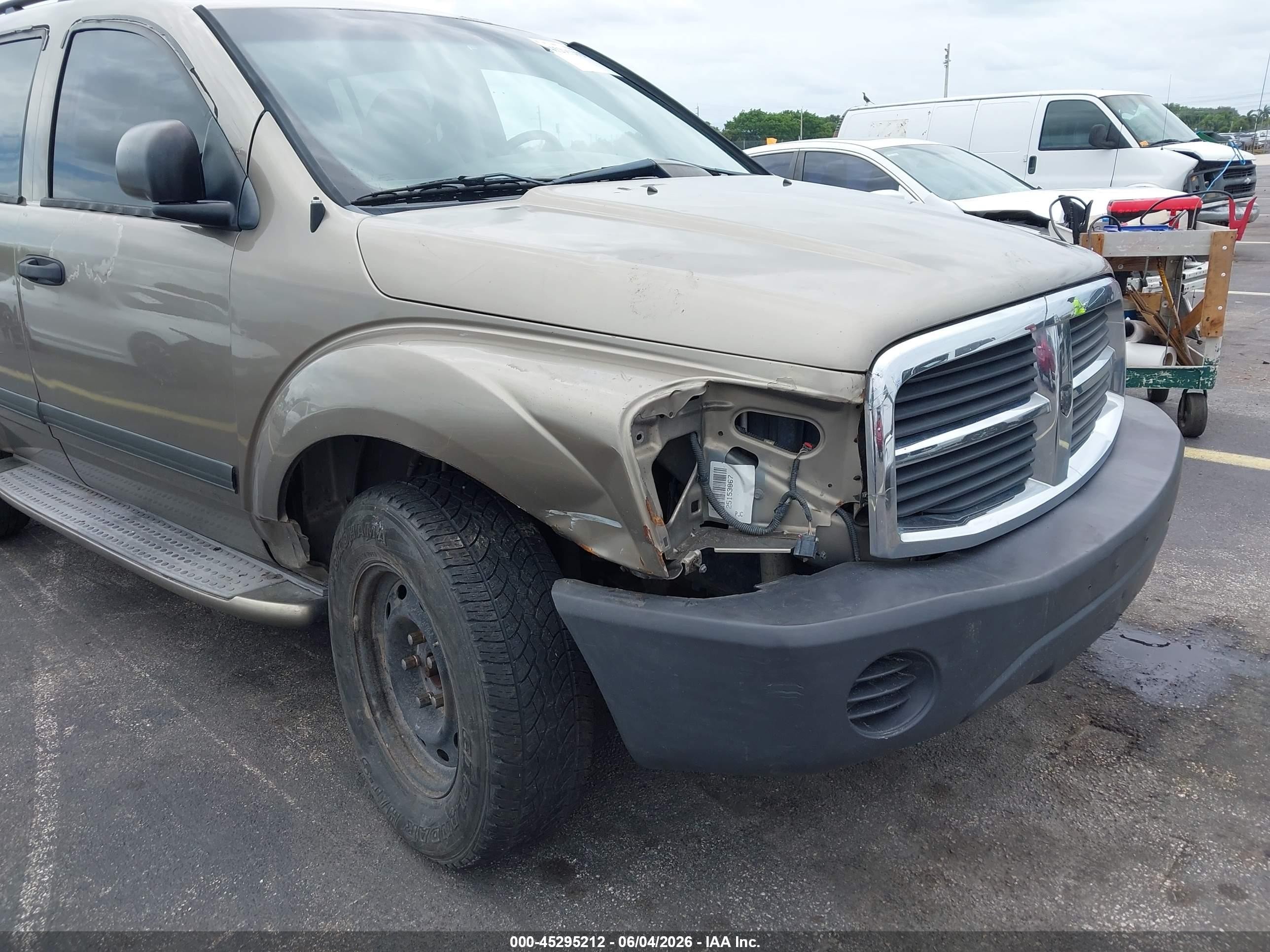 2006 Dodge Durango Slt Tan vin: 1D4HB48N46F167958