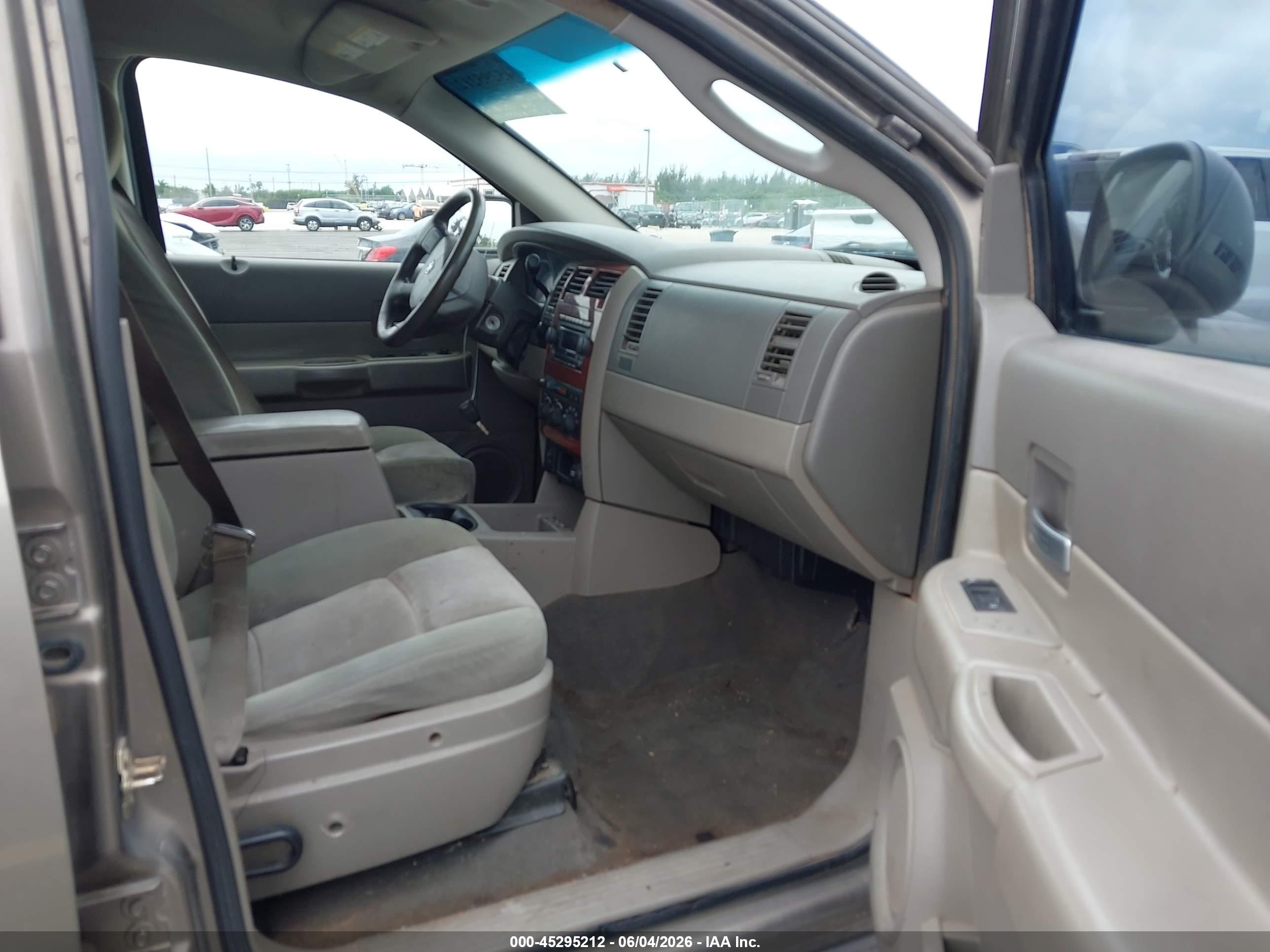 2006 Dodge Durango Slt Tan vin: 1D4HB48N46F167958