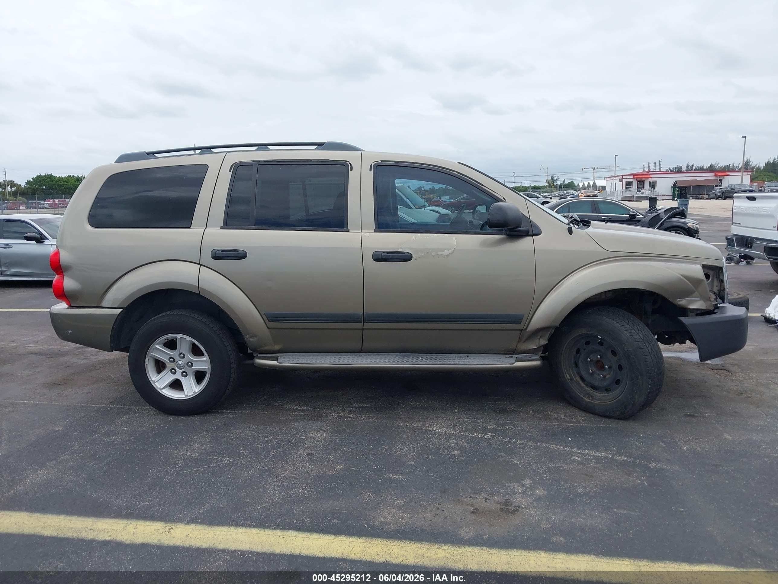 2006 Dodge Durango Slt Tan vin: 1D4HB48N46F167958