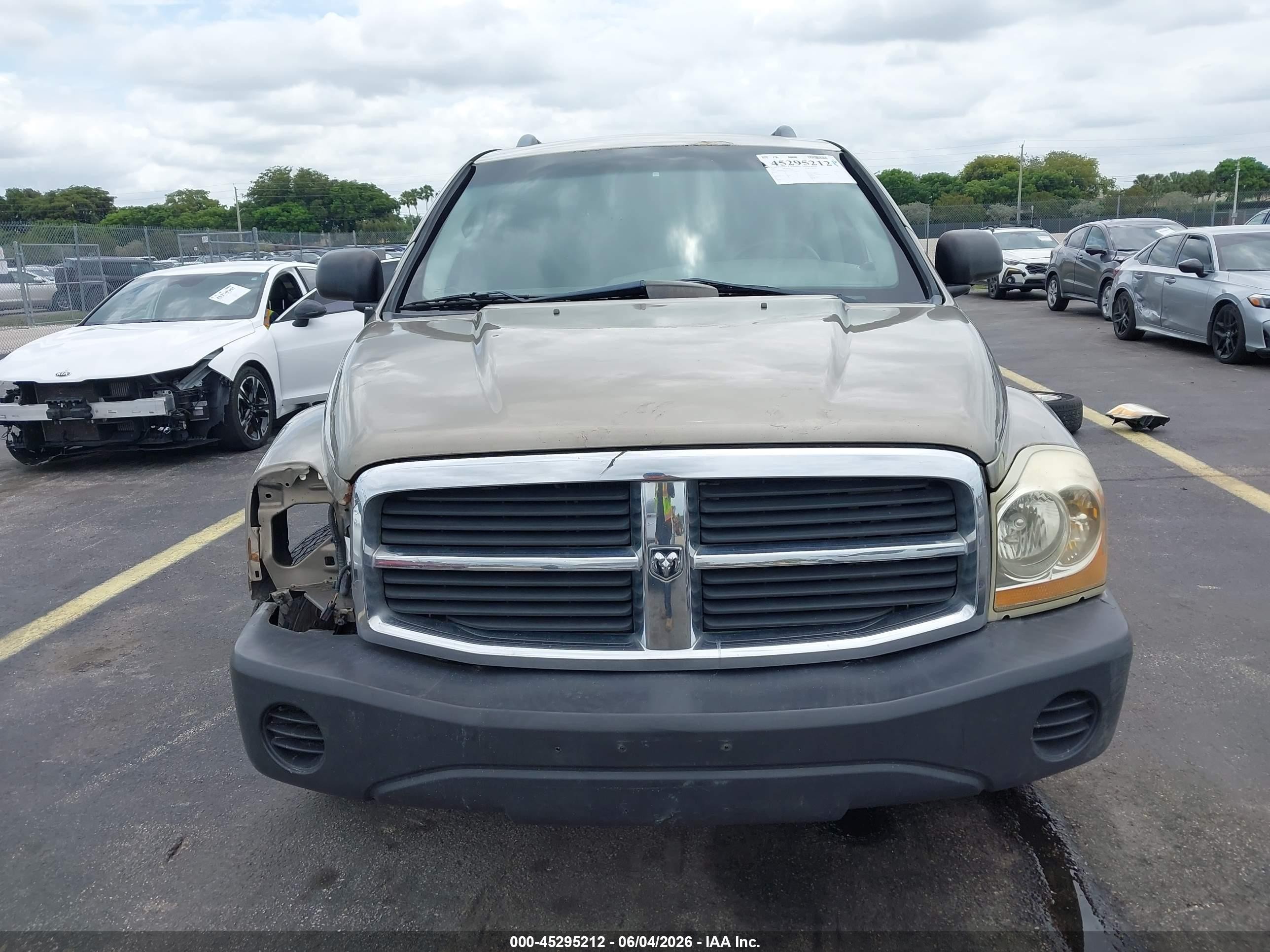 2006 Dodge Durango Slt Tan vin: 1D4HB48N46F167958