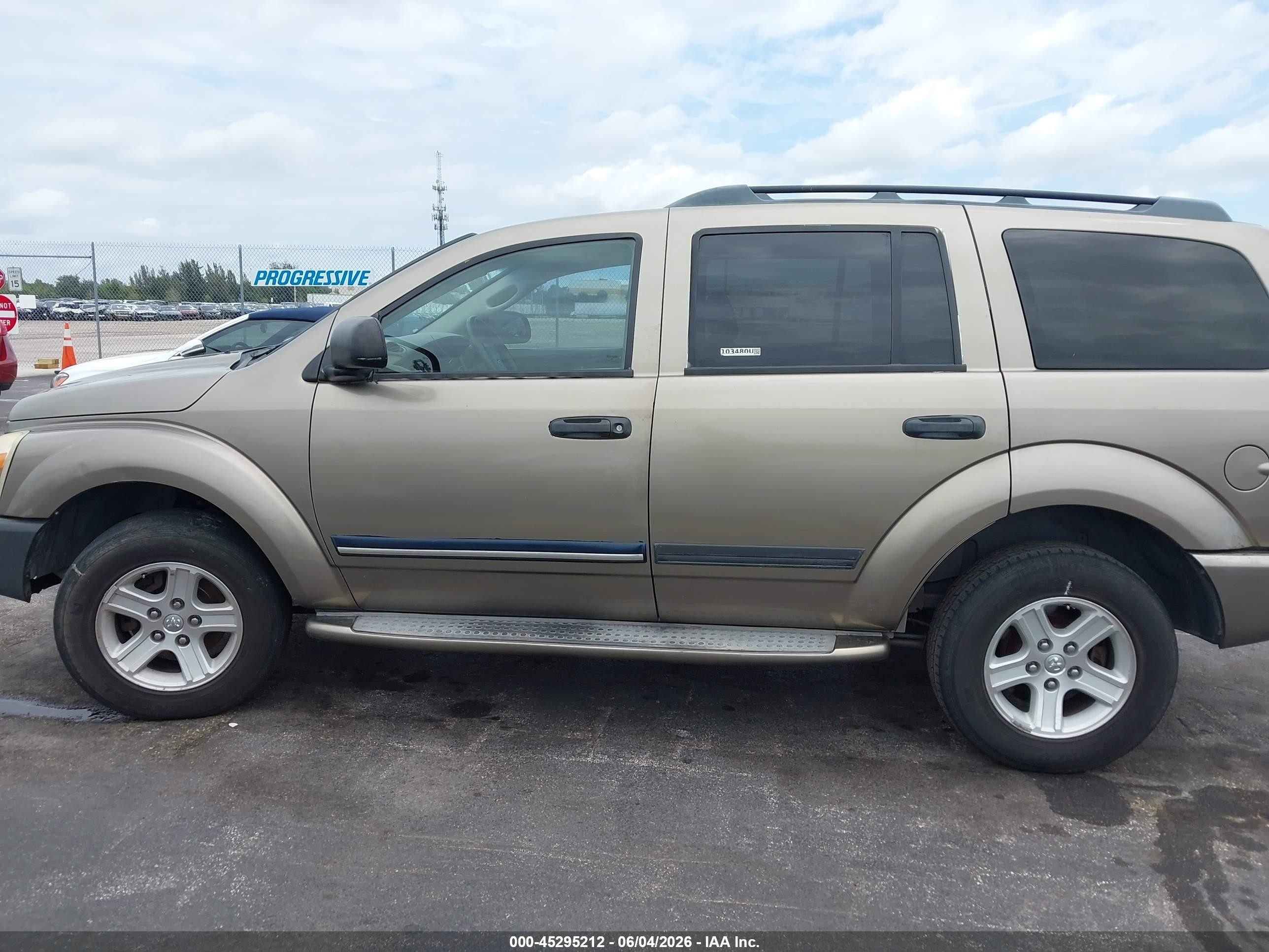 2006 Dodge Durango Slt Tan vin: 1D4HB48N46F167958