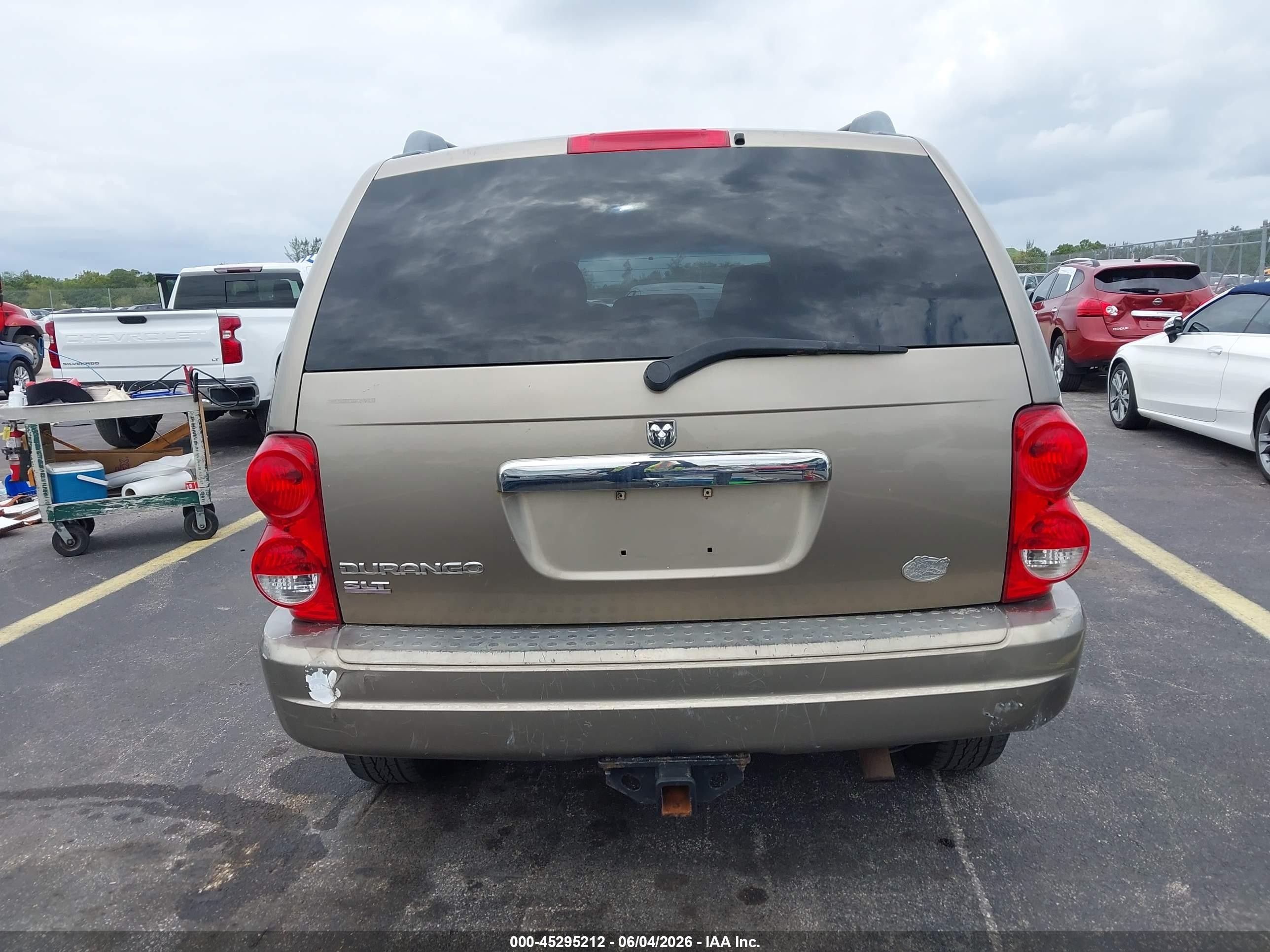 2006 Dodge Durango Slt Tan vin: 1D4HB48N46F167958