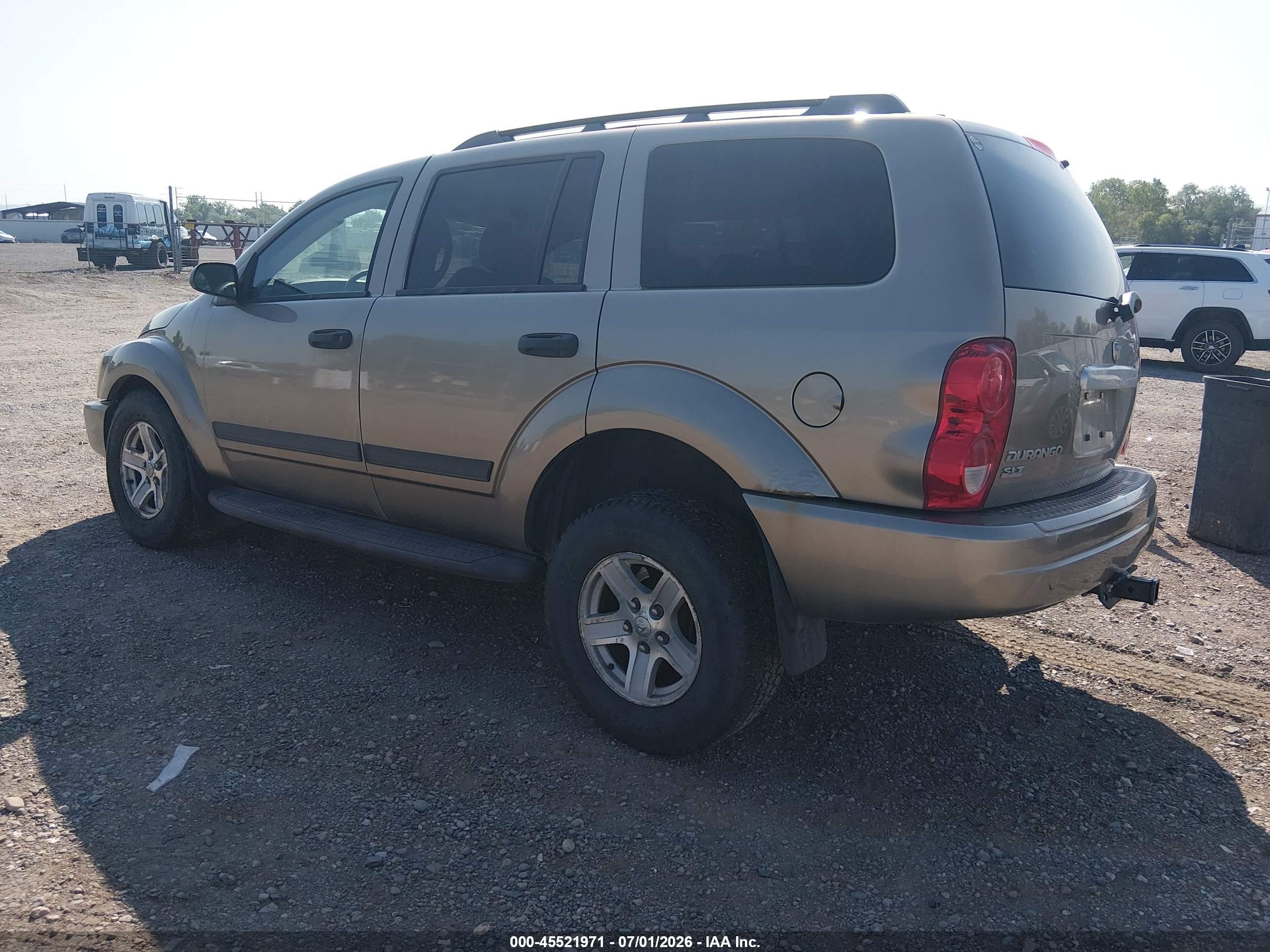 2006 Dodge Durango Slt Champagne vin: 1D4HB48N76F151379