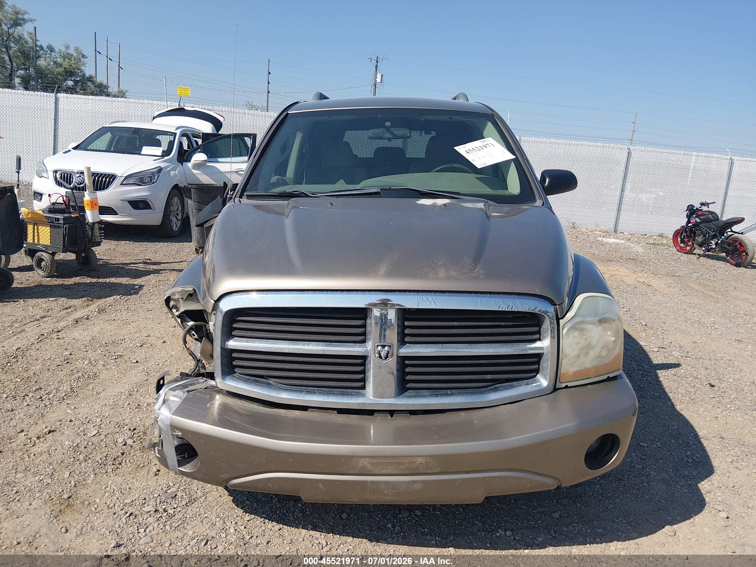 2006 Dodge Durango Slt Champagne vin: 1D4HB48N76F151379