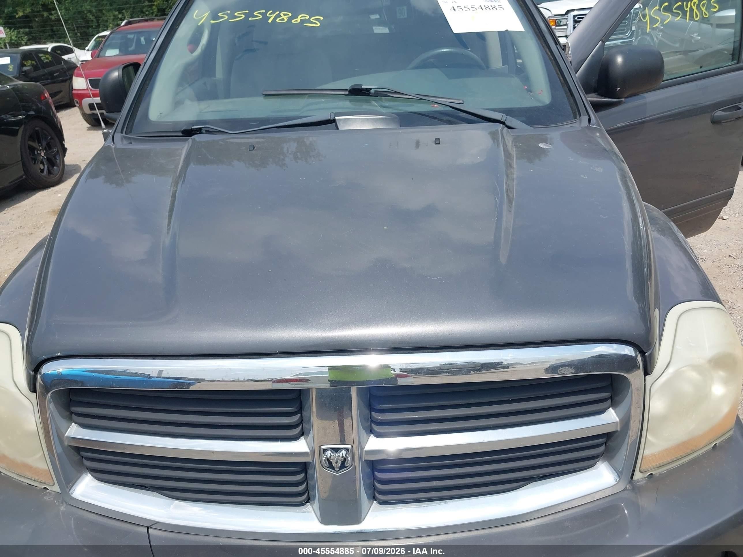 2004 Dodge Durango Slt Gray vin: 1D4HB48N84F106514