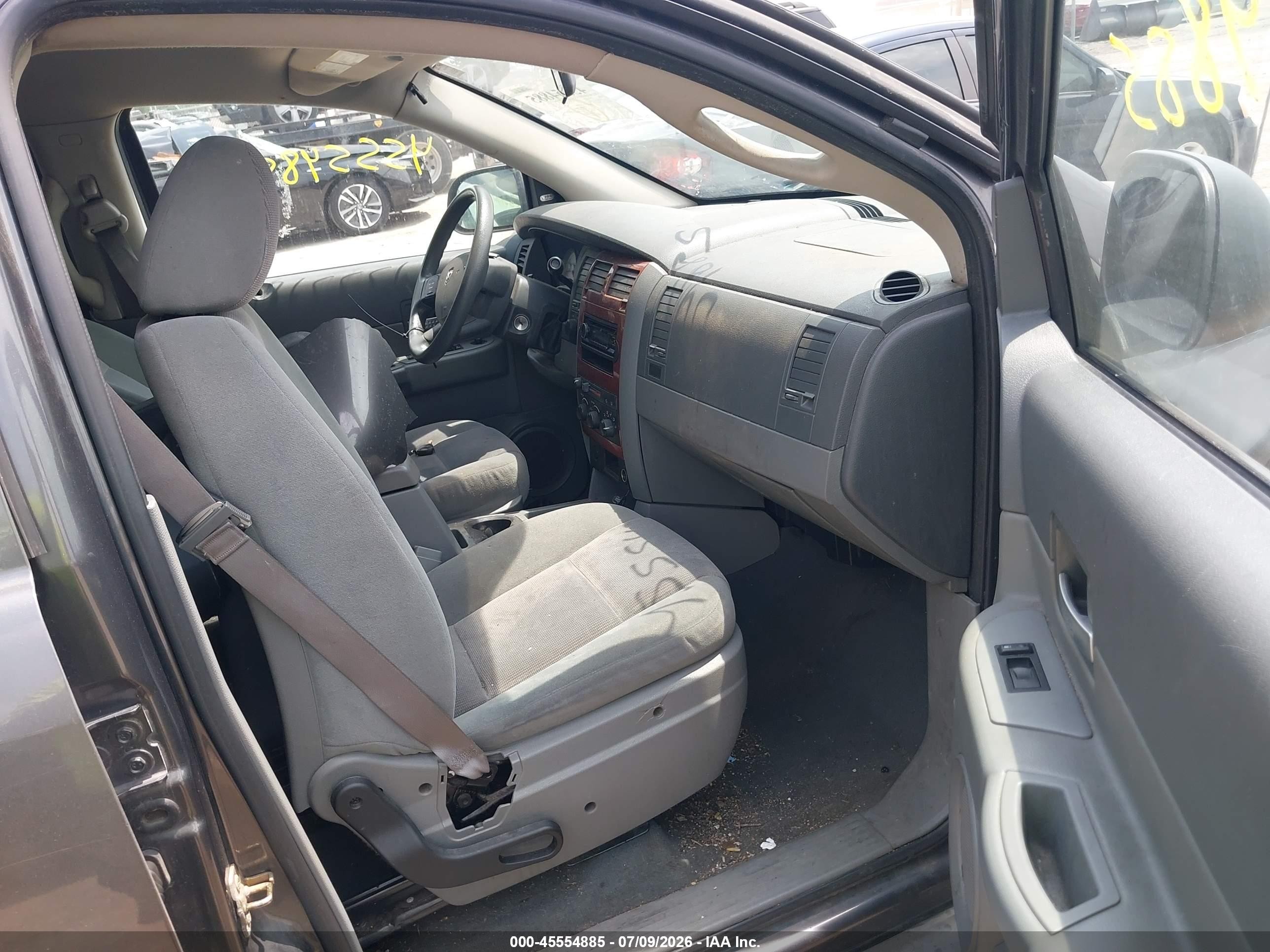 2004 Dodge Durango Slt Gray vin: 1D4HB48N84F106514