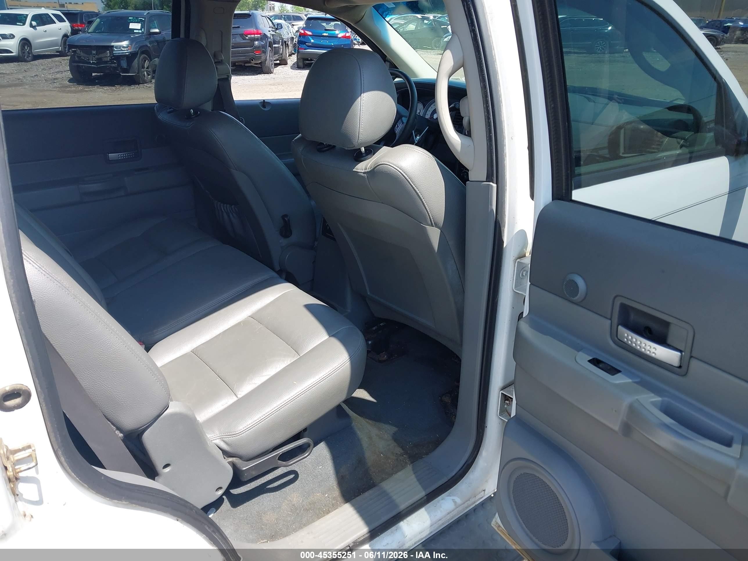 2004 Dodge Durango Slt White vin: 1D4HB48N84F126858