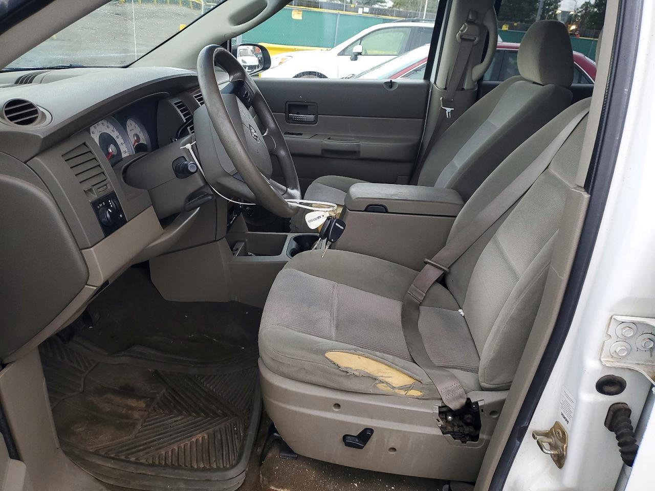 2004 Dodge Durango Slt White vin: 1D4HB48N94F107509